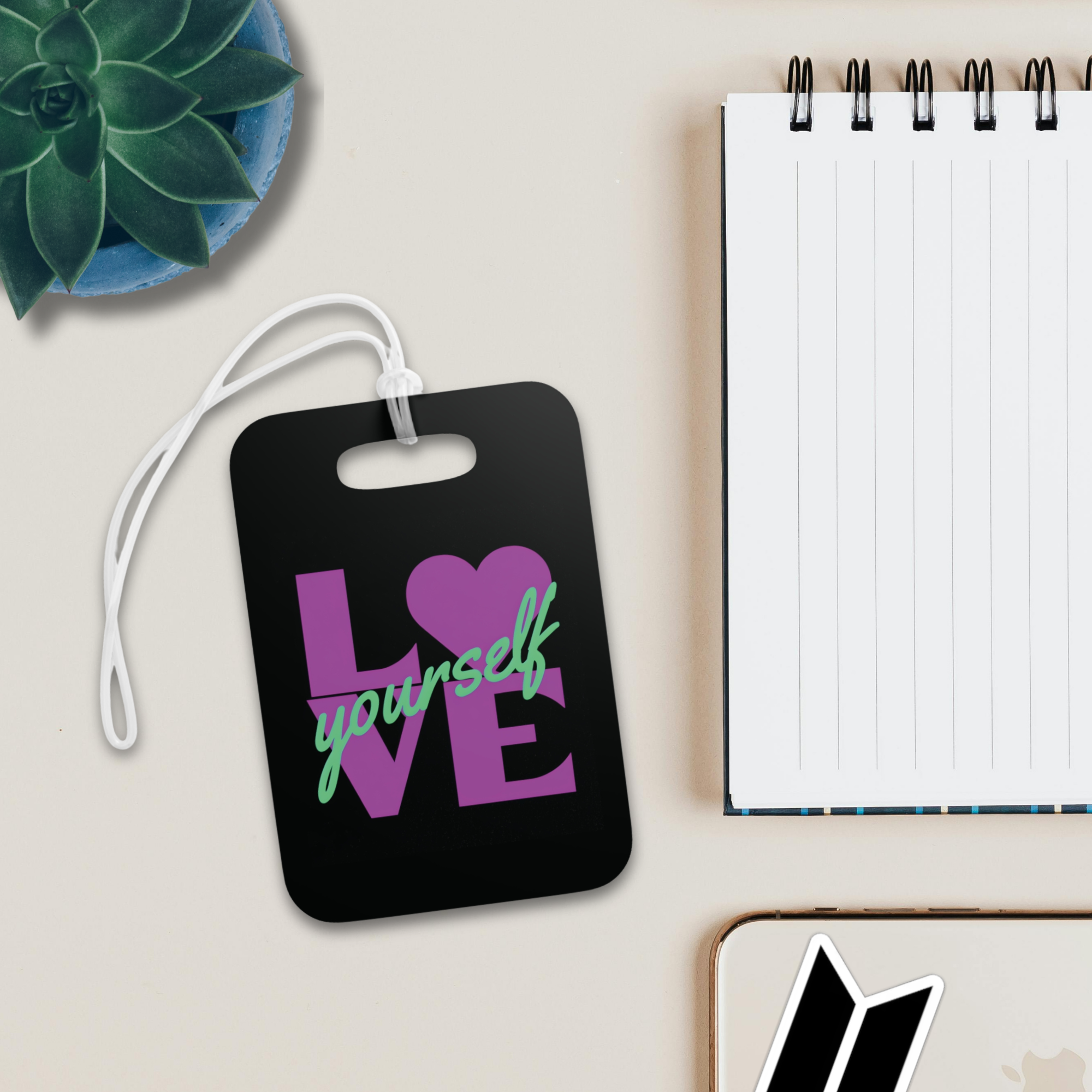 Personalized OT7 Love Luggage Tag product thumbnail image
