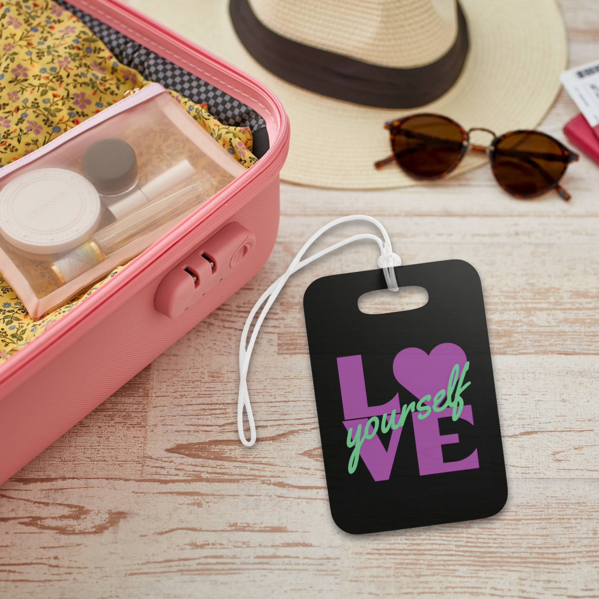 Personalized OT7 Love Luggage Tag product thumbnail image Personalized OT7 Love Luggage Tag product thumbnail image