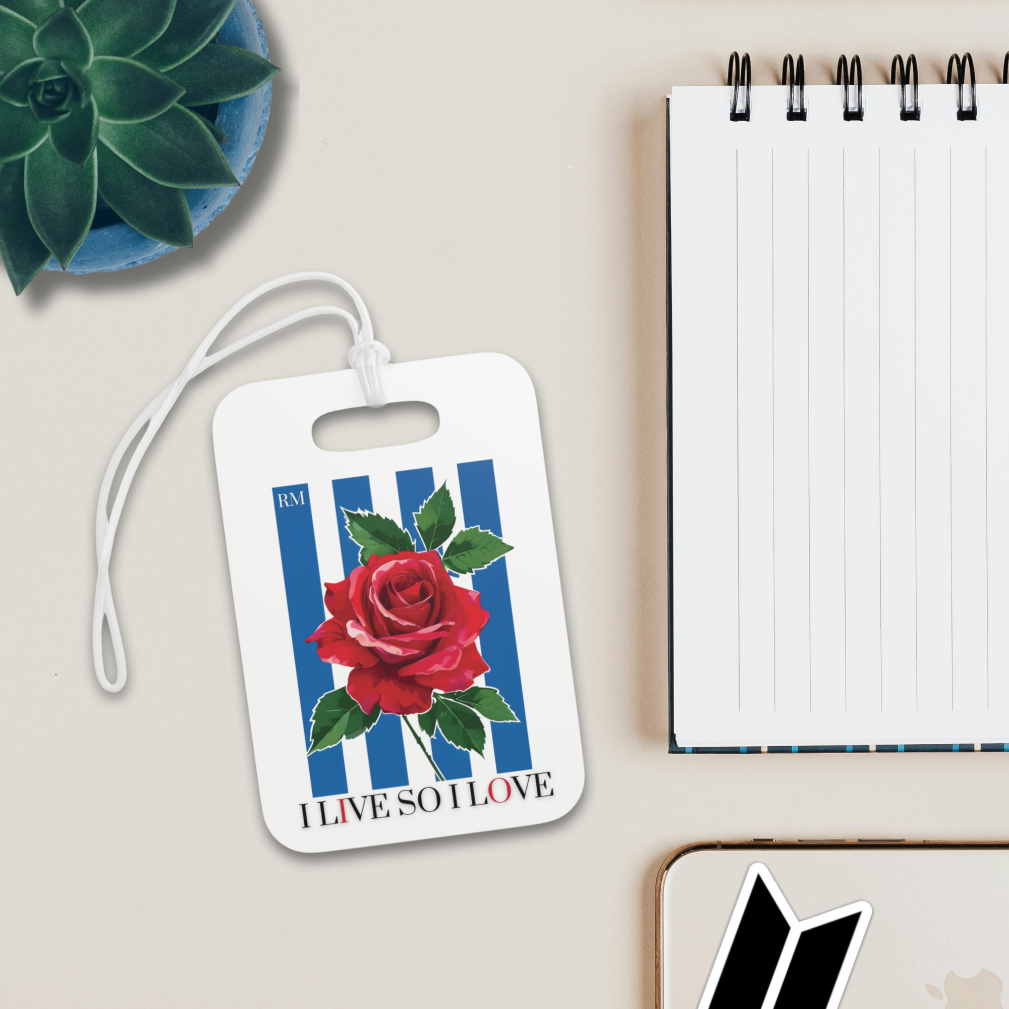 Personalized Love Luggage Tag product thumbnail image