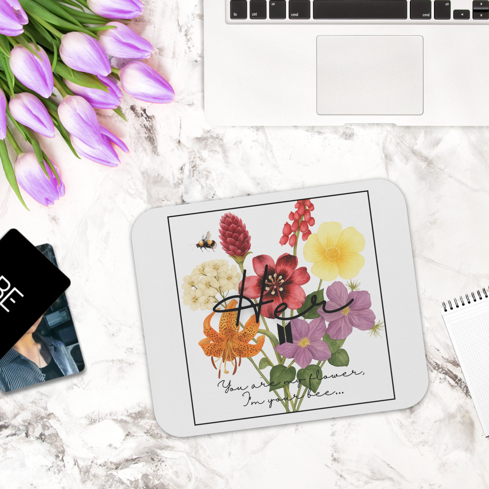 OT7 Birthflower Mousepad OT7 Birthflower Mousepad