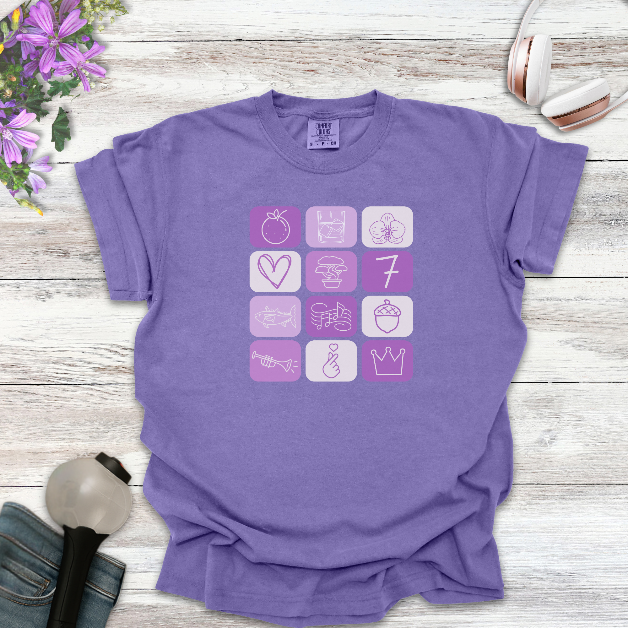 OT7 Icon Grid Shirt OT7 Icon Grid Shirt