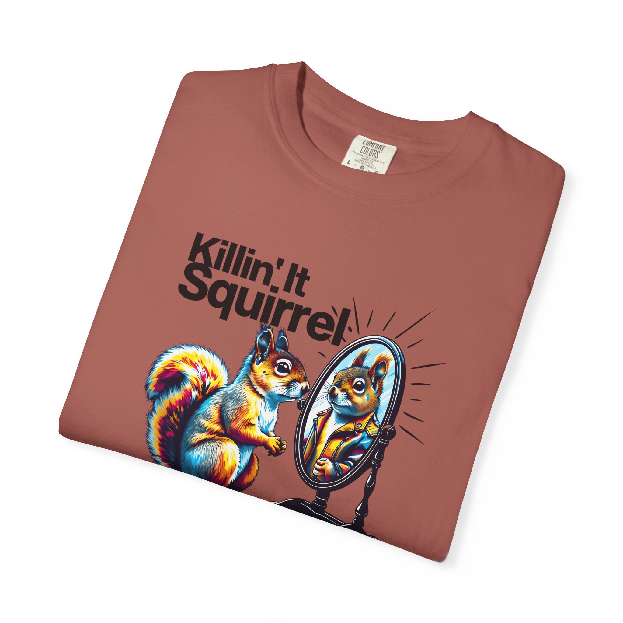 Squirrel Shirt Killin It Graphic Tee product thumbnail image Squirrel Shirt Killin It Graphic Tee product thumbnail image