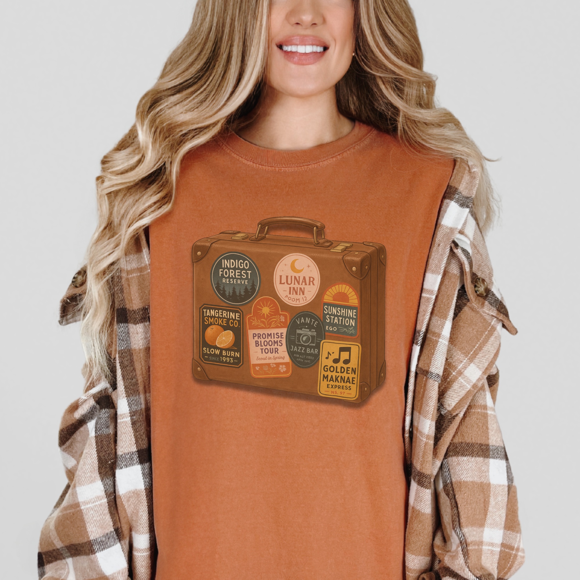 OT7 Luggage Sticker Shirt product thumbnail image