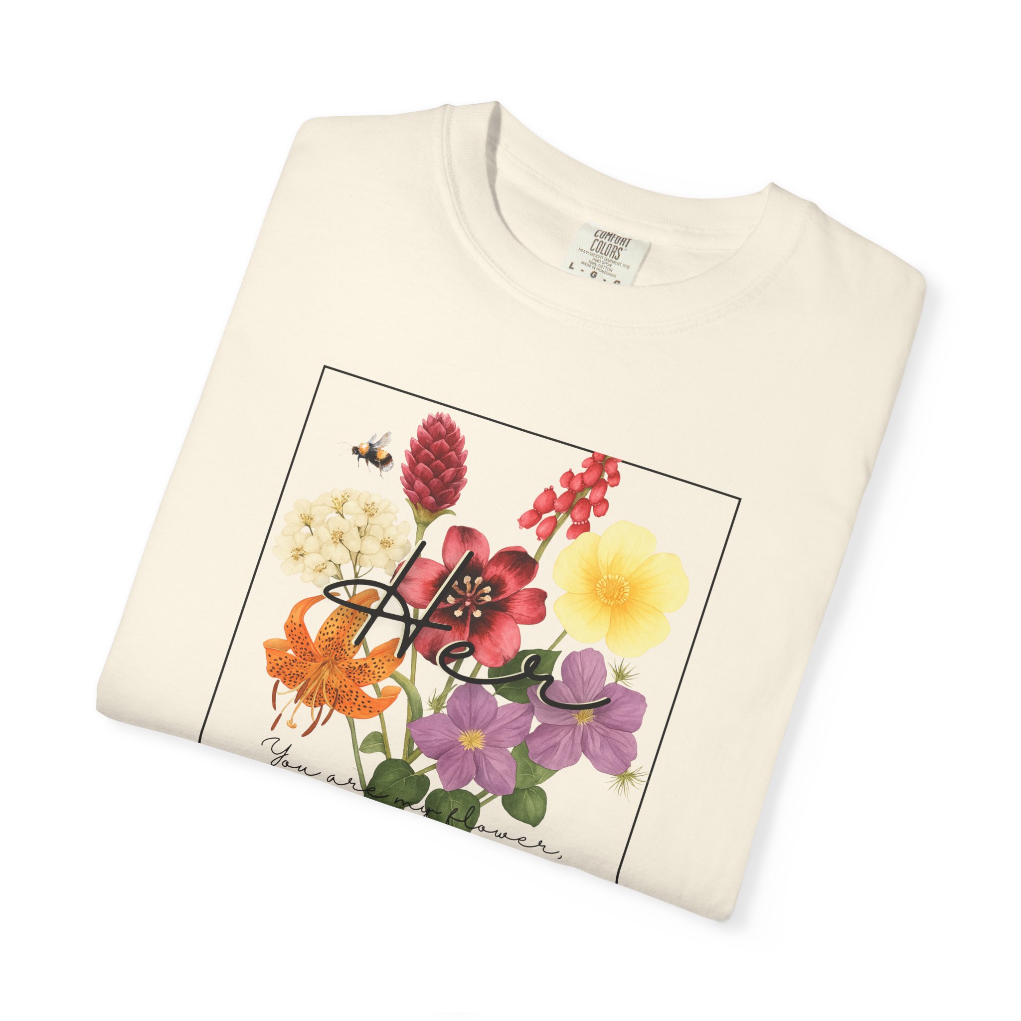 OT7 Birth Flower Shirt product thumbnail image