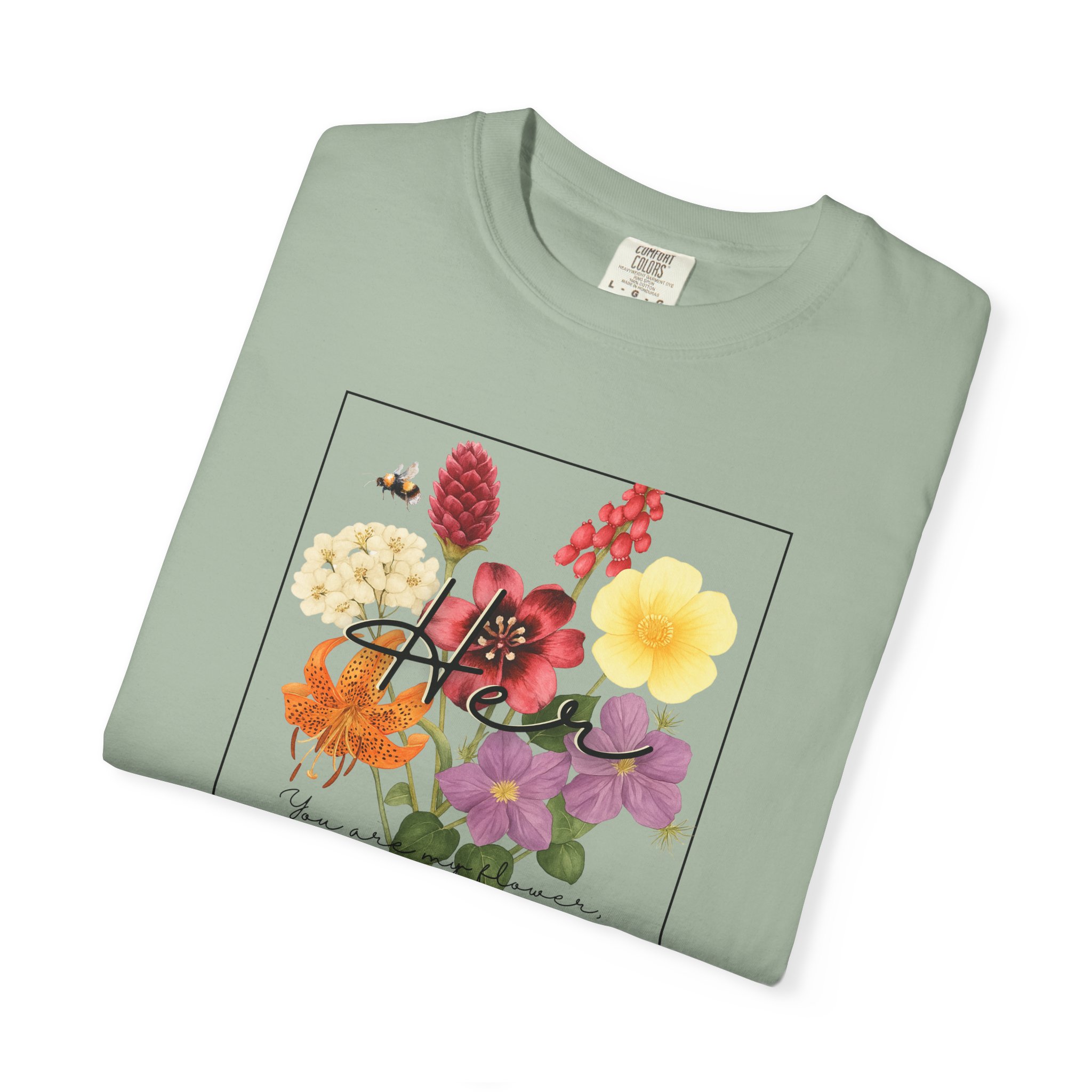 OT7 Birth Flower Shirt product thumbnail image