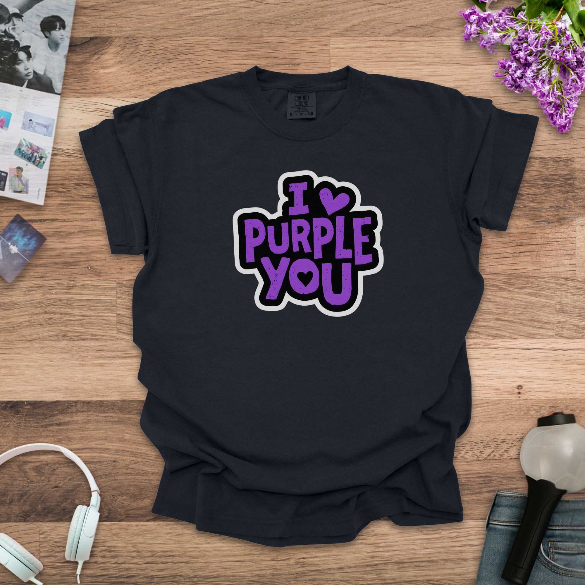 I Purple You Shirt, BTS Army Shirt product thumbnail image I Purple You Shirt, BTS Army Shirt product thumbnail image