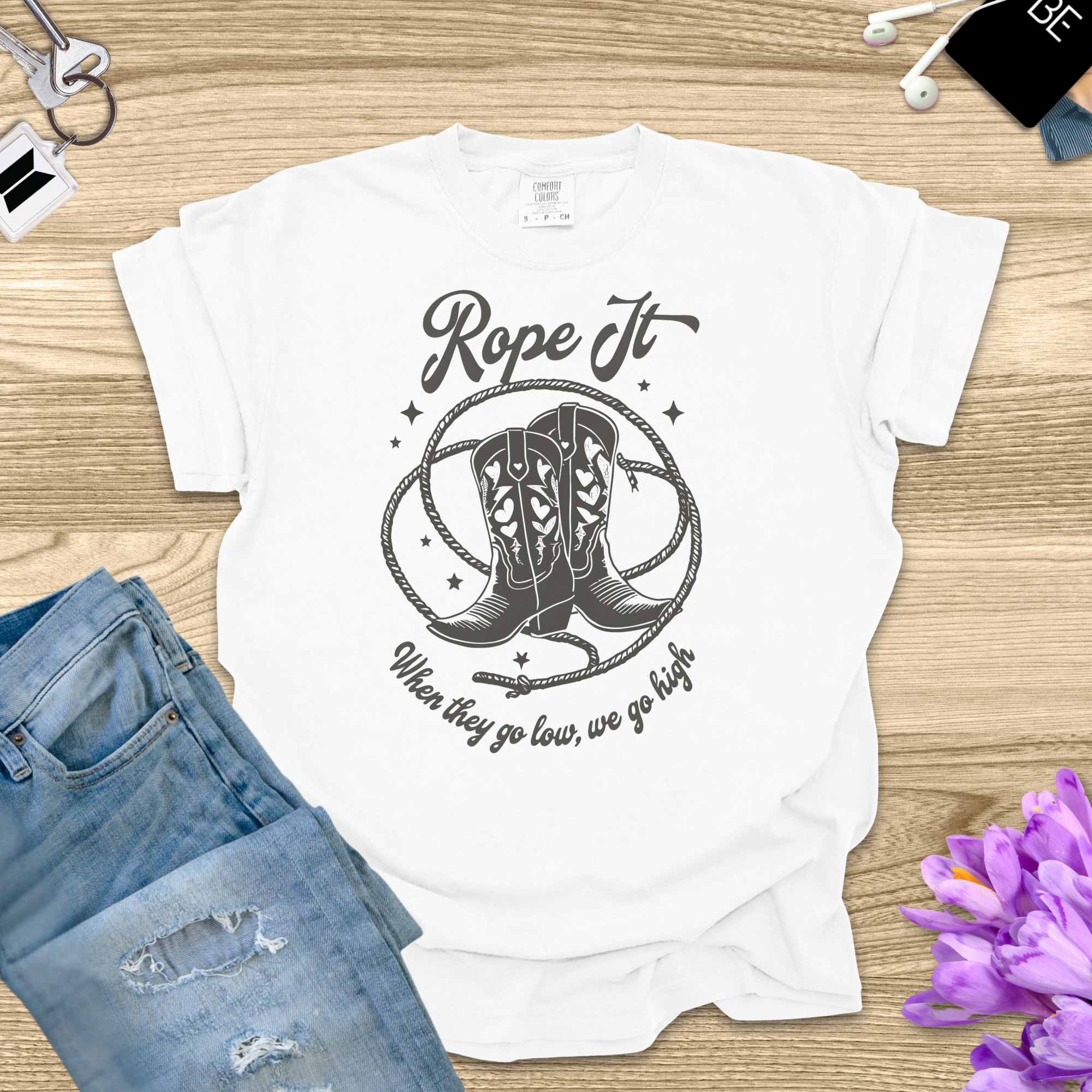 Rope It Shirt product thumbnail image Rope It Shirt product thumbnail image