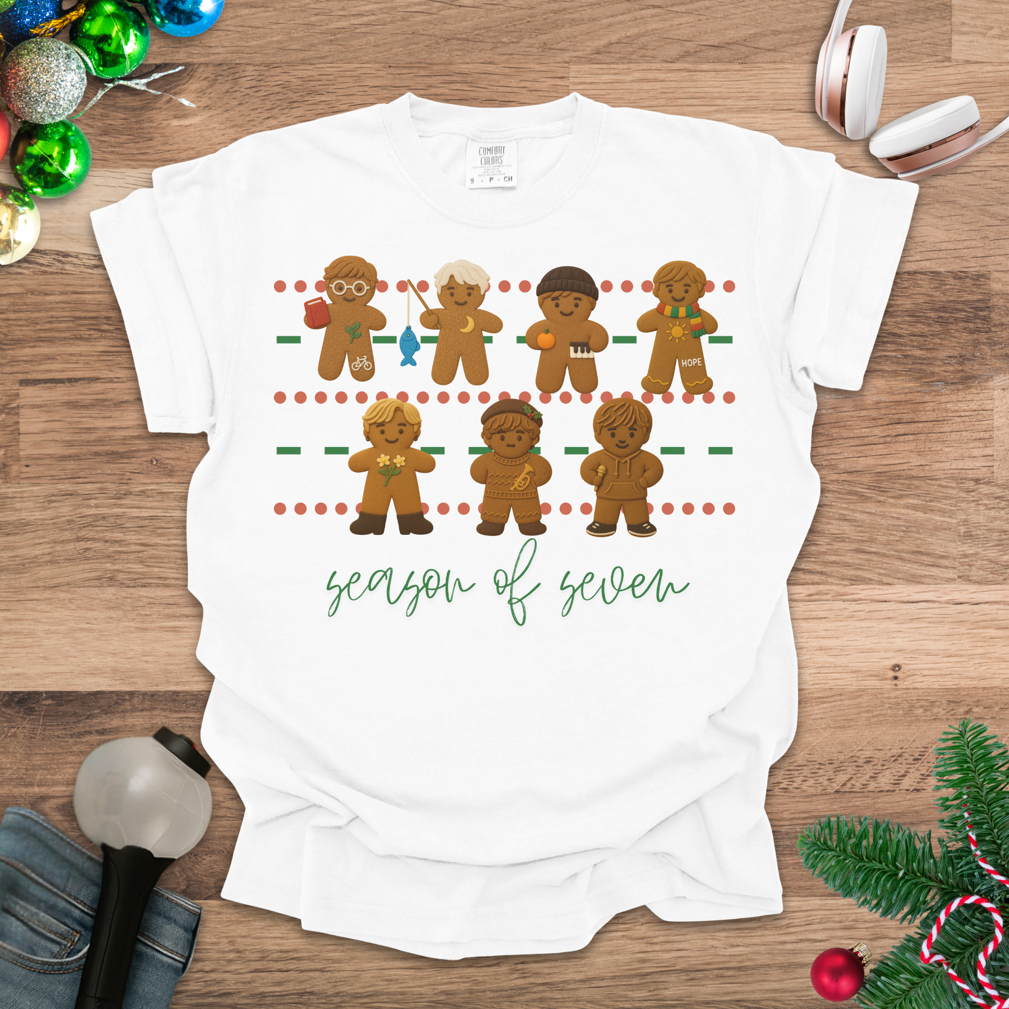 OT7 Christmas Season of Seven Holiday Shirt