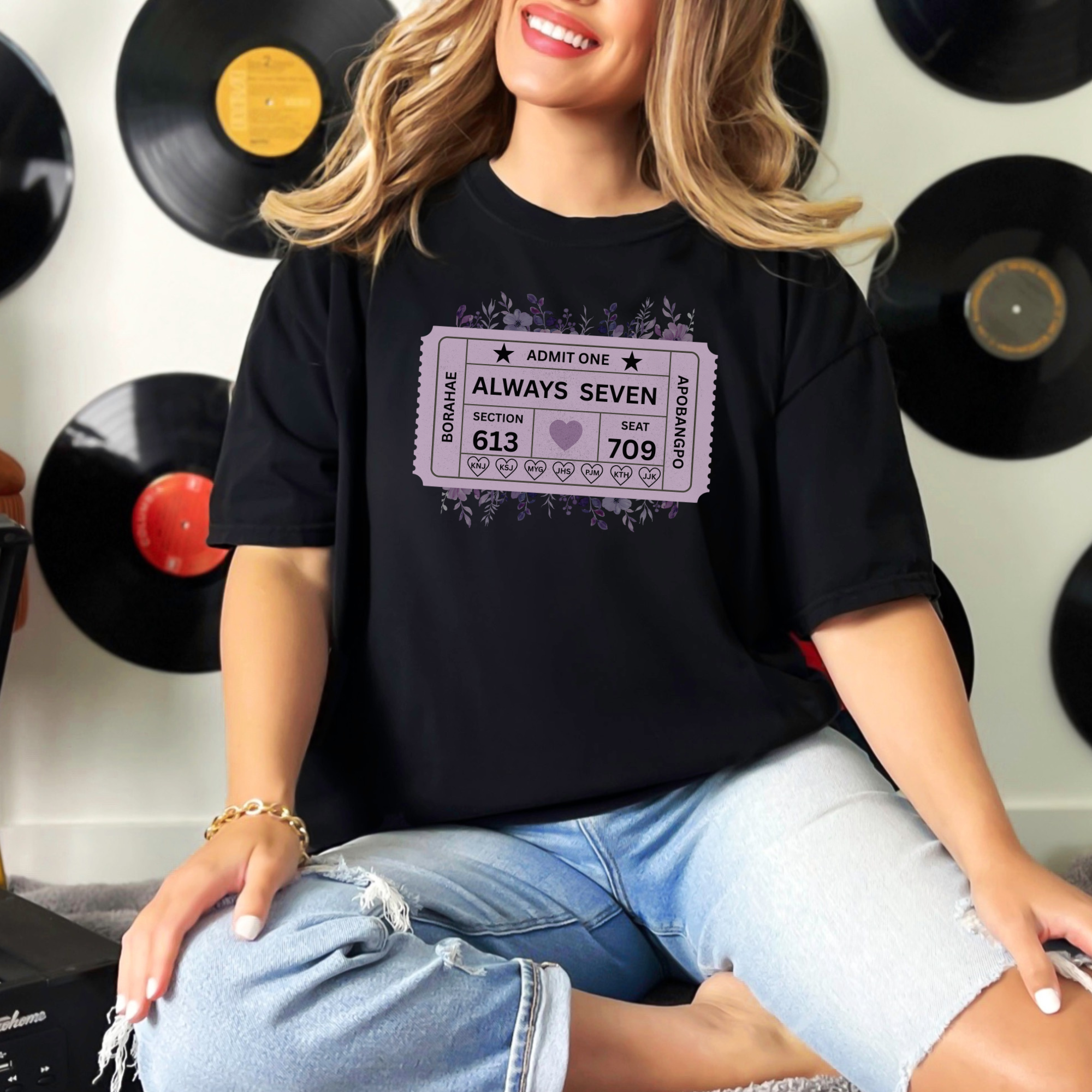 OT7 Concert Ticket Shirt product thumbnail image