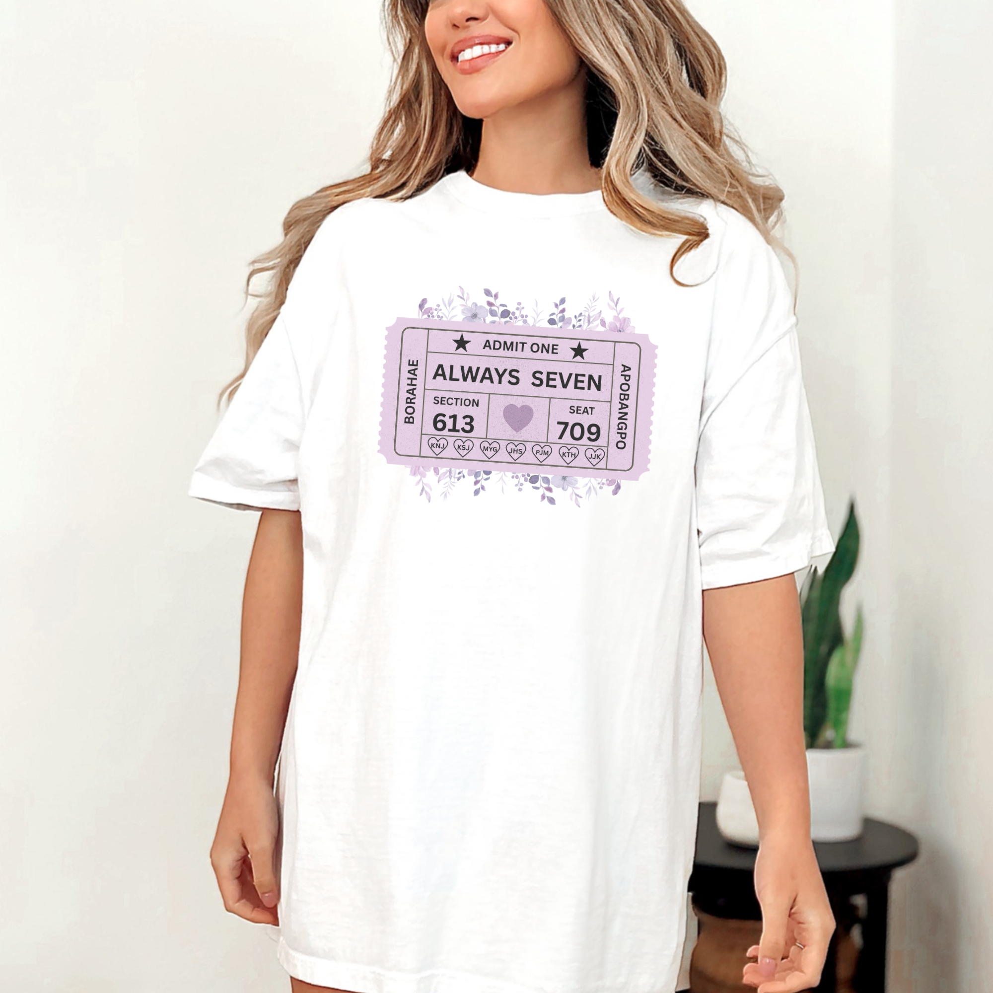 OT7 Concert Ticket Shirt product thumbnail image OT7 Concert Ticket Shirt product thumbnail image