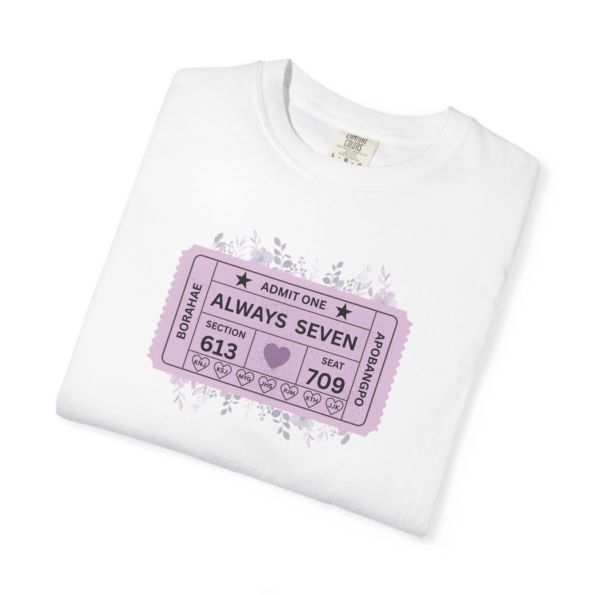 OT7 Concert Ticket Shirt product thumbnail image OT7 Concert Ticket Shirt product thumbnail image