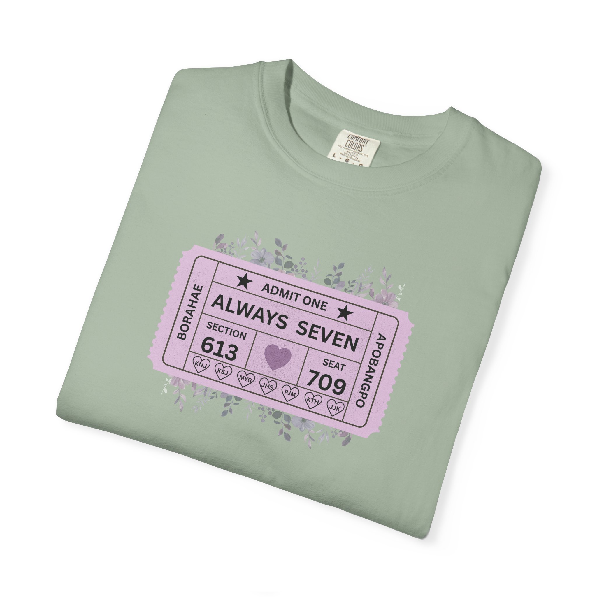 OT7 Concert Ticket Shirt product thumbnail image OT7 Concert Ticket Shirt product thumbnail image