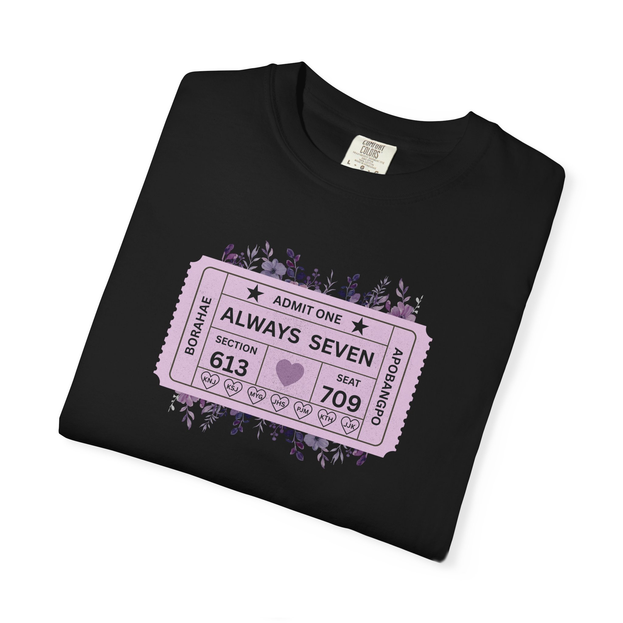 OT7 Concert Ticket Shirt product thumbnail image