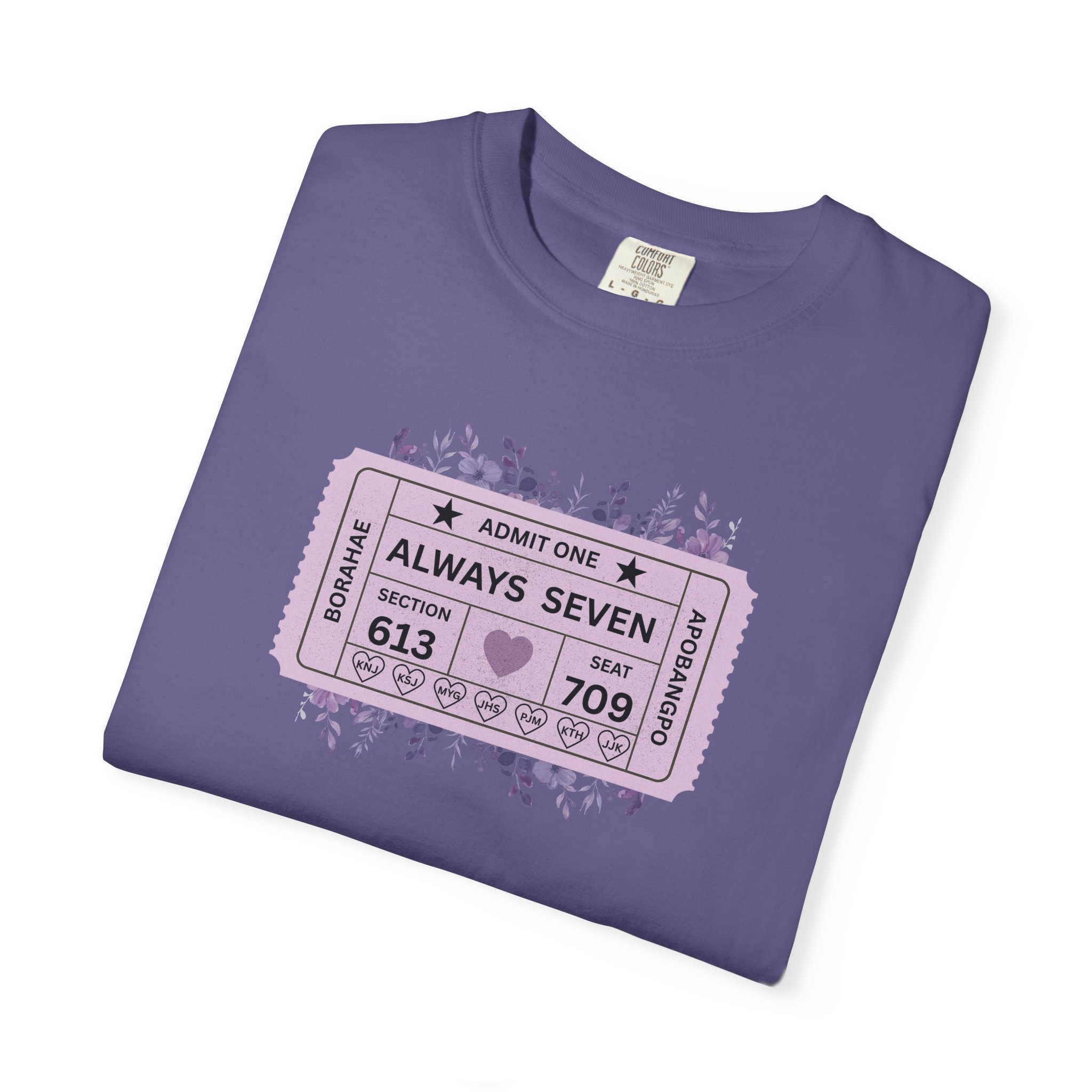 OT7 Concert Ticket Shirt product thumbnail image