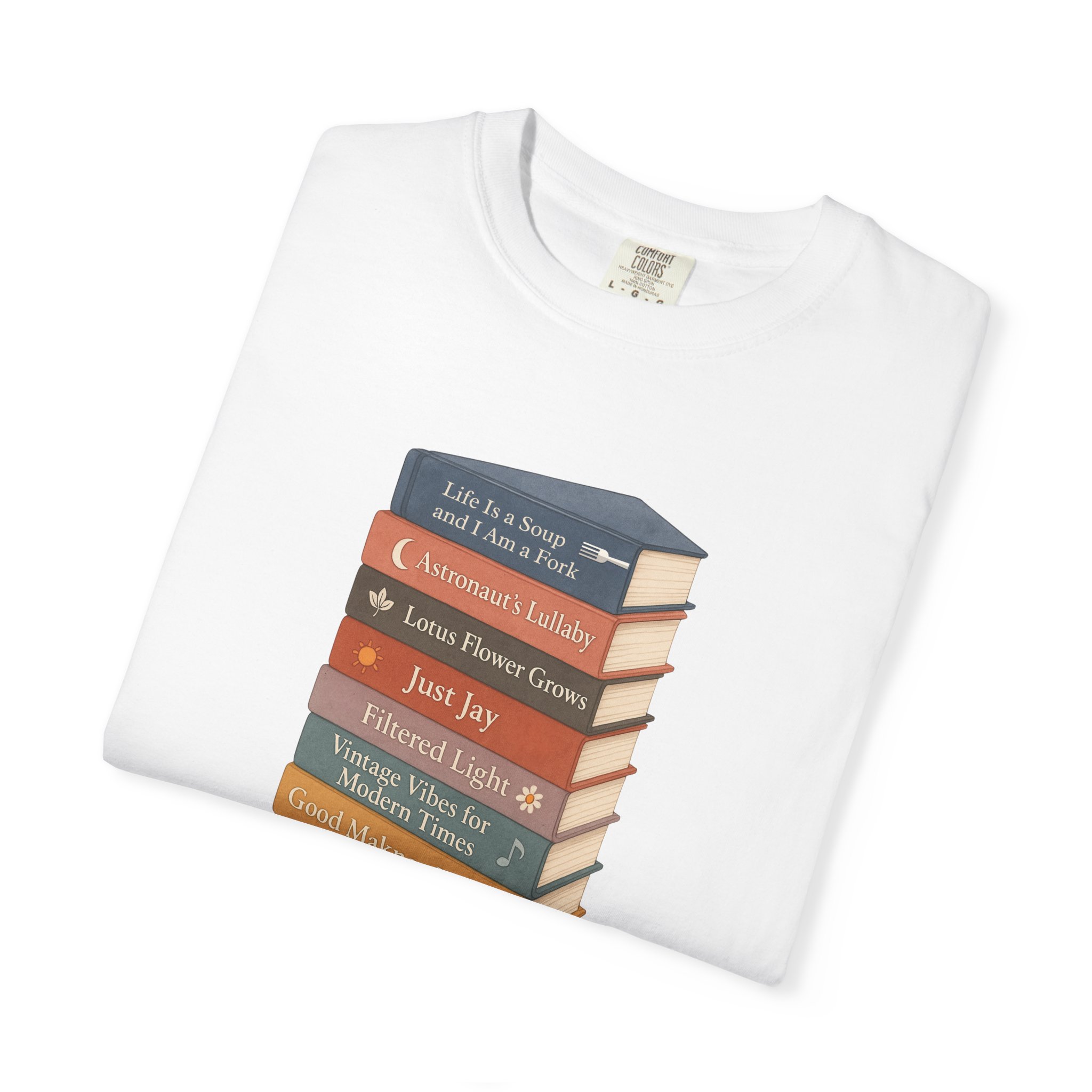 OT7 Book Stack Shirt product thumbnail image OT7 Book Stack Shirt product thumbnail image
