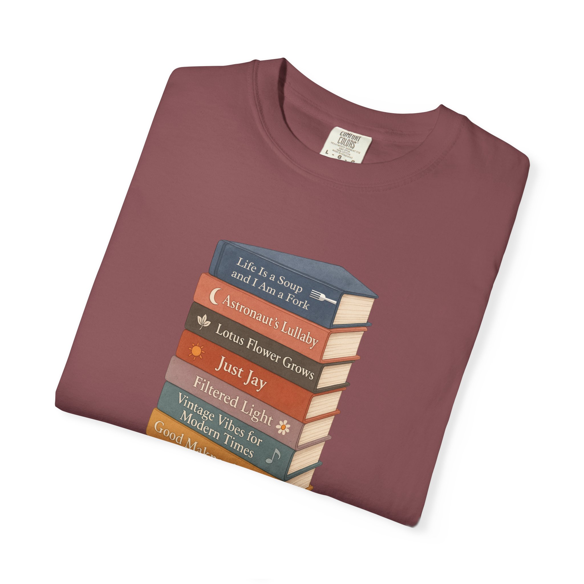 OT7 Book Stack Shirt product thumbnail image OT7 Book Stack Shirt product thumbnail image