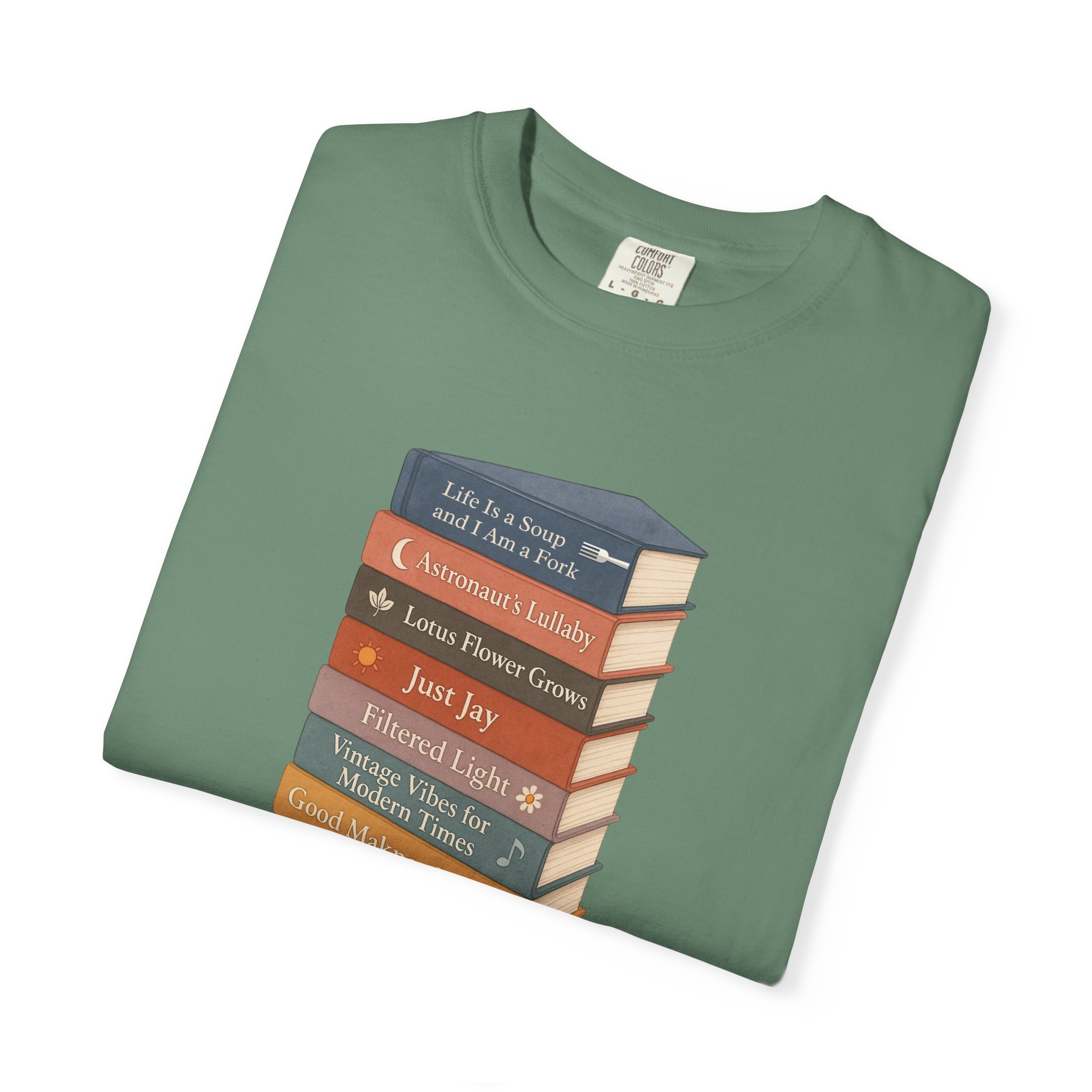 OT7 Book Stack Shirt product thumbnail image OT7 Book Stack Shirt product thumbnail image