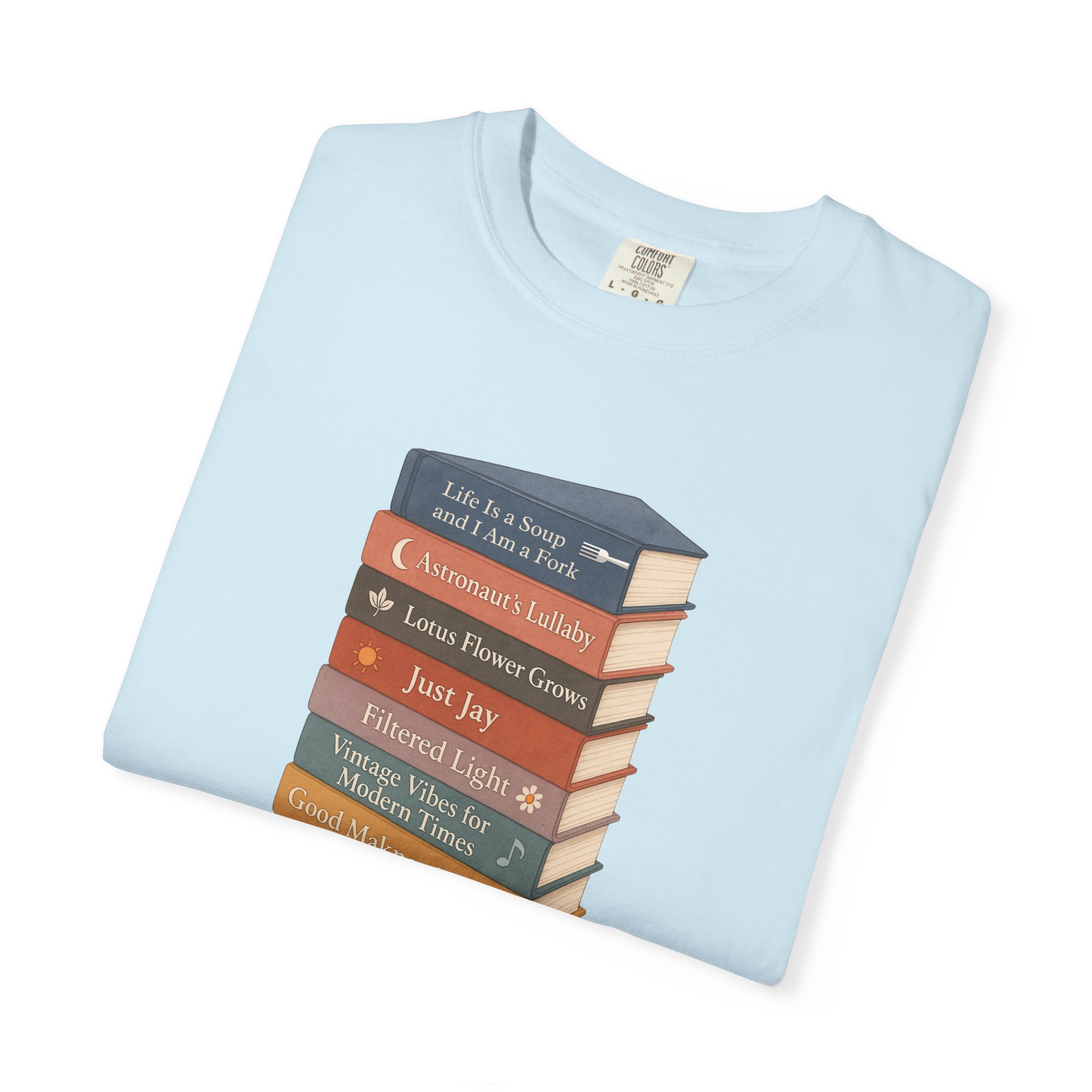 OT7 Book Stack Shirt product thumbnail image OT7 Book Stack Shirt product thumbnail image