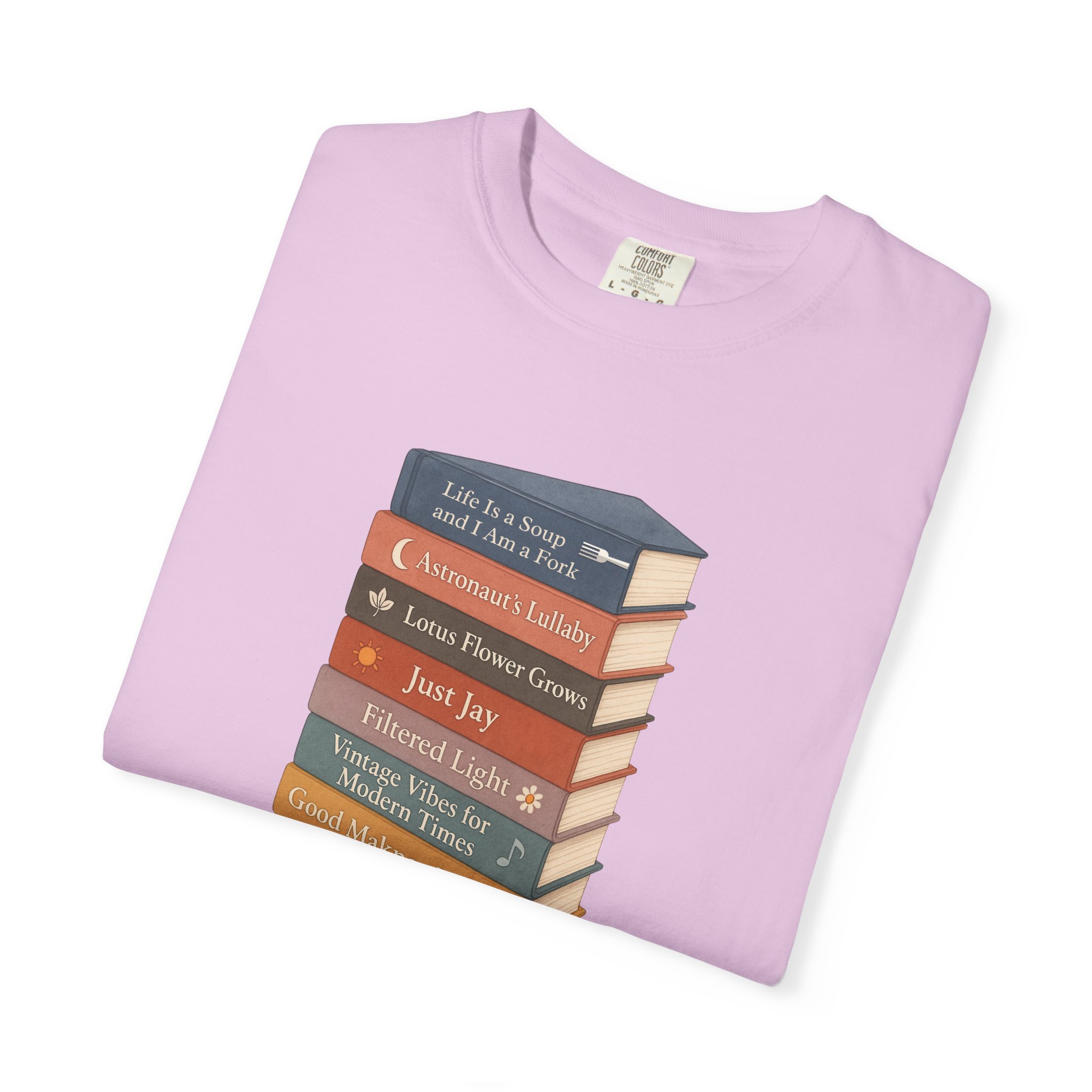 OT7 Book Stack Shirt product thumbnail image OT7 Book Stack Shirt product thumbnail image