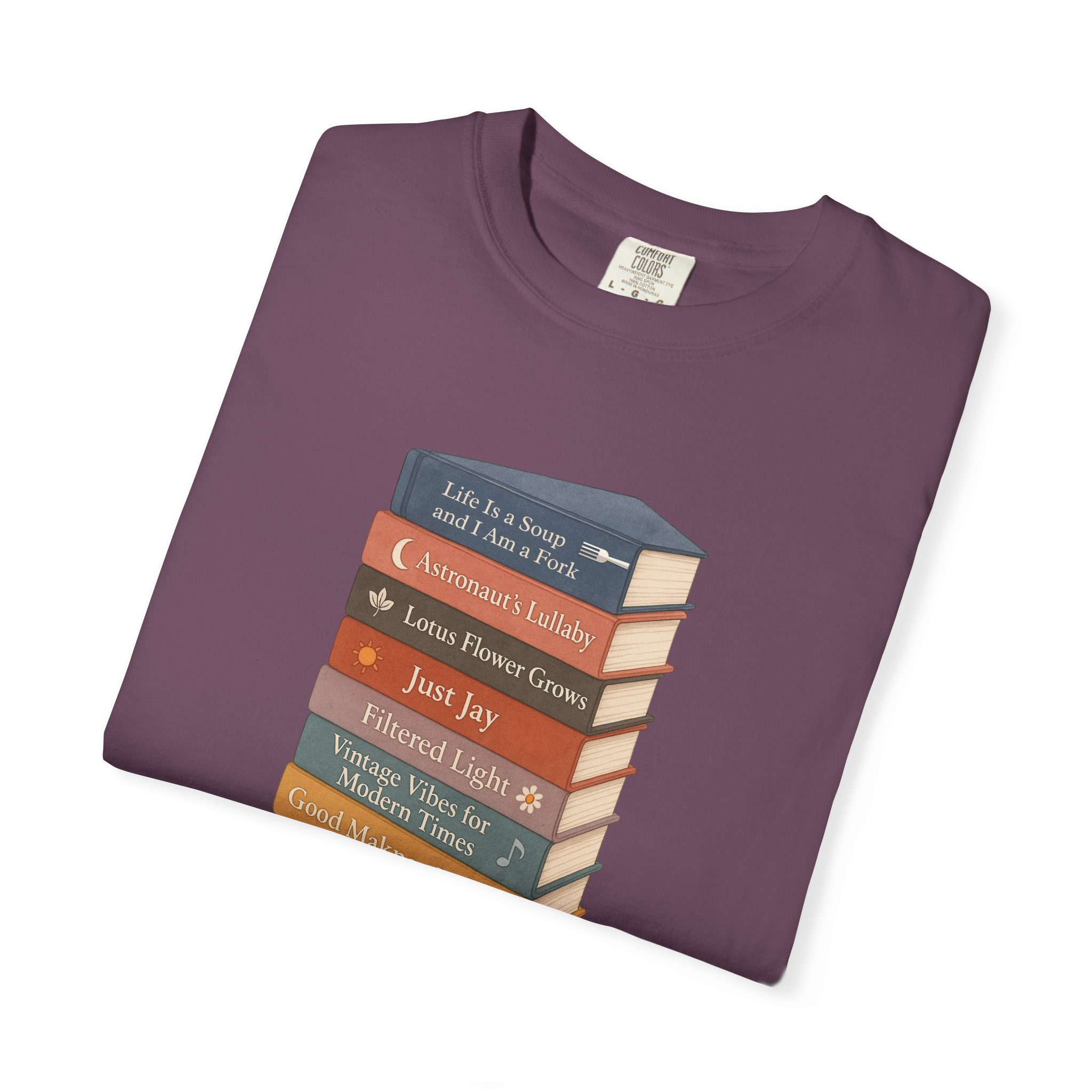 OT7 Book Stack Shirt product thumbnail image OT7 Book Stack Shirt product thumbnail image
