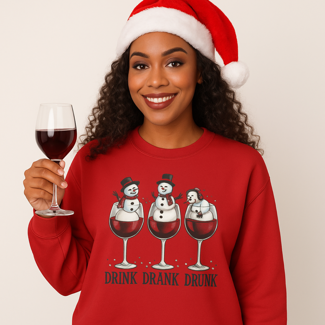Drink Drank Drunk Sweatshirt - Crewneck