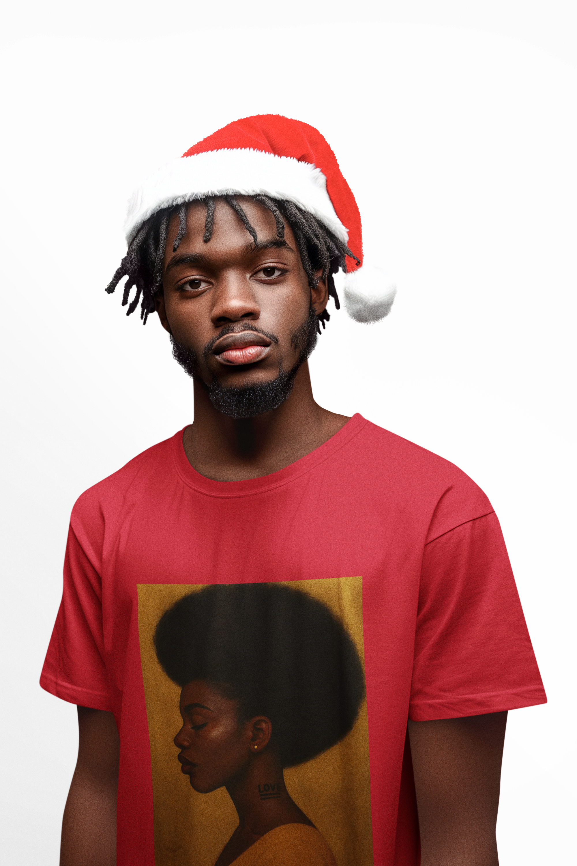 Unisex “Love In Silence – Calm Resilience” T-Shirt | Afro Art Design by Mr. Bee Melodies | Brooklyn 2 Ohio Apparel product thumbnail image Unisex “Love In Silence – Calm Resilience” T-Shirt | Afro Art Design by Mr. Bee Melodies | Brooklyn 2 Ohio Apparel product thumbnail image