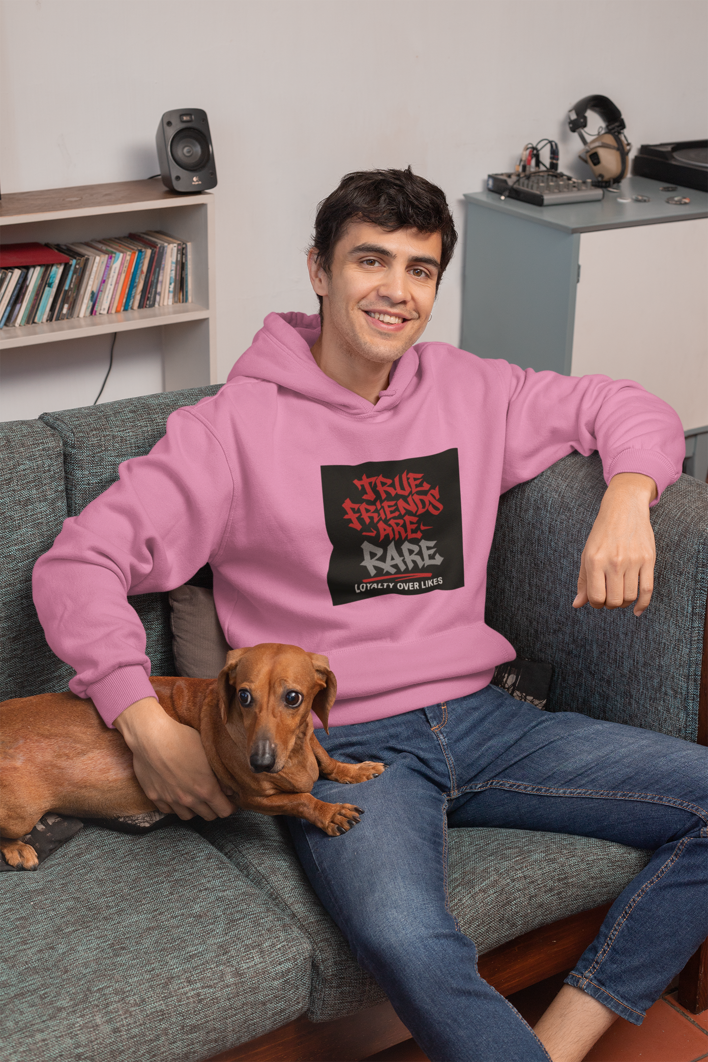 True Friends Are Rare – Loyalty Over Likes” Unisex Heavy Blend™ Hoodie | Brooklyn 2 Ohio Apparel product thumbnail image True Friends Are Rare – Loyalty Over Likes” Unisex Heavy Blend™ Hoodie | Brooklyn 2 Ohio Apparel product thumbnail image