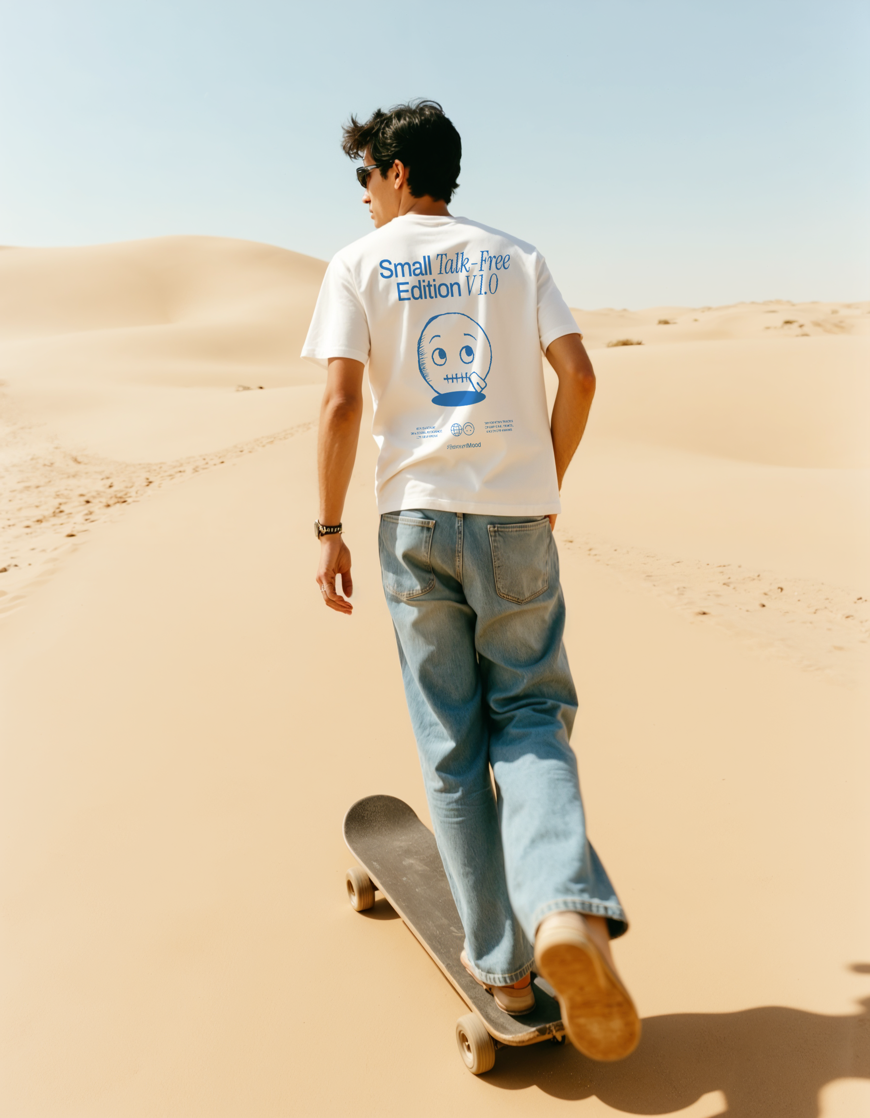 Small Talk-Free Edition V 1.0 | Unisex T-shirt | Front &amp; back print product thumbnail image