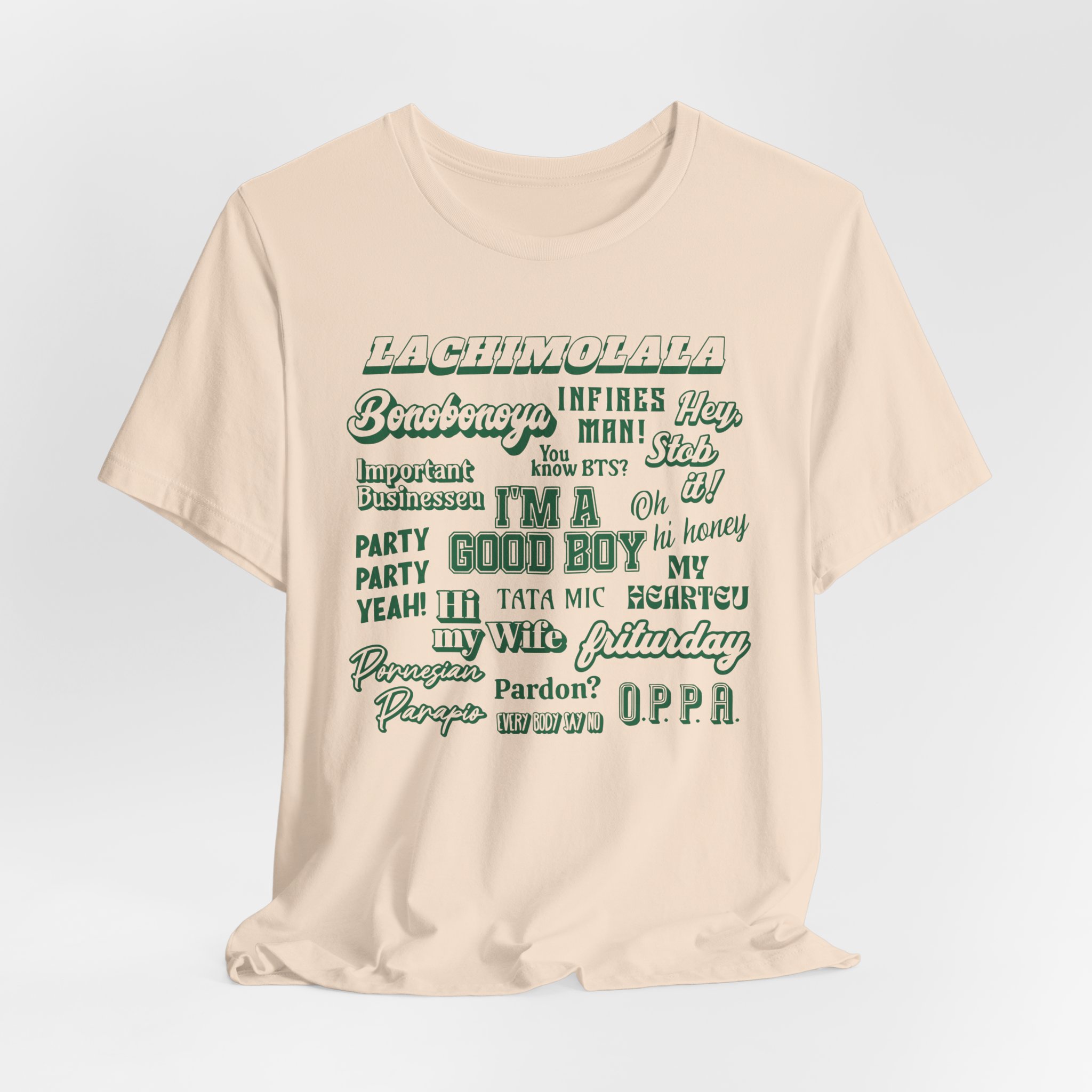 Funny Bangtan Quotes Cotton Unisex T-shirt product thumbnail image Funny Bangtan Quotes Cotton Unisex T-shirt product thumbnail image