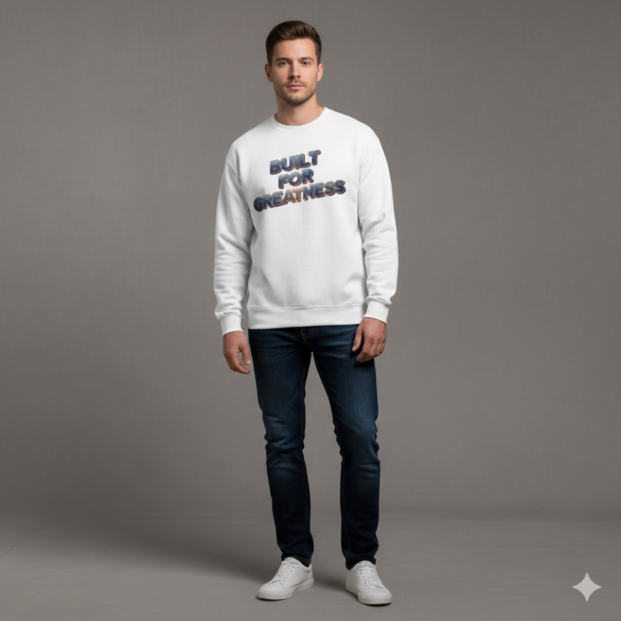 Built for Greatness Crewneck Sweatshirt product thumbnail image Built for Greatness Crewneck Sweatshirt product thumbnail image