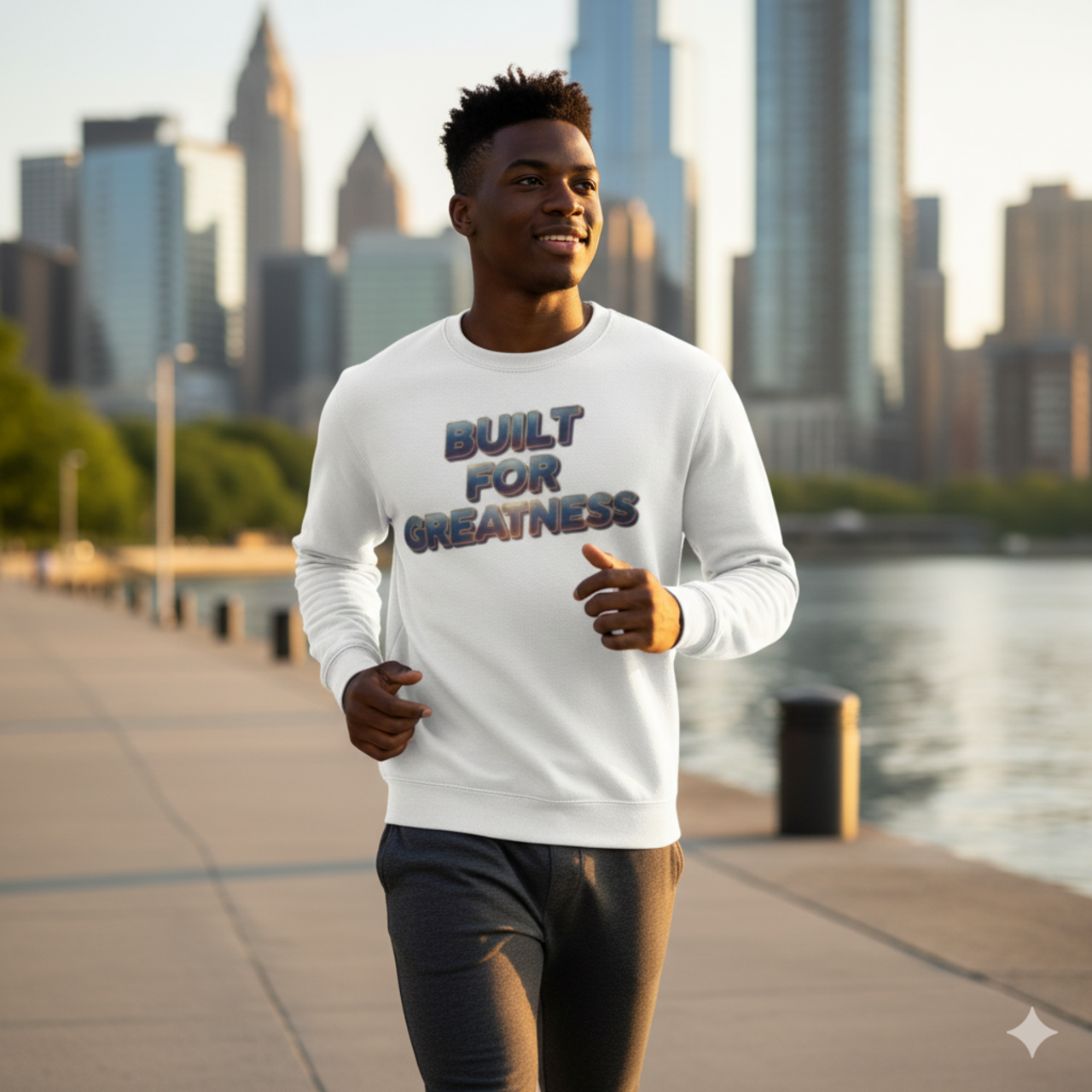 Built for Greatness Crewneck Sweatshirt product thumbnail image Built for Greatness Crewneck Sweatshirt product thumbnail image