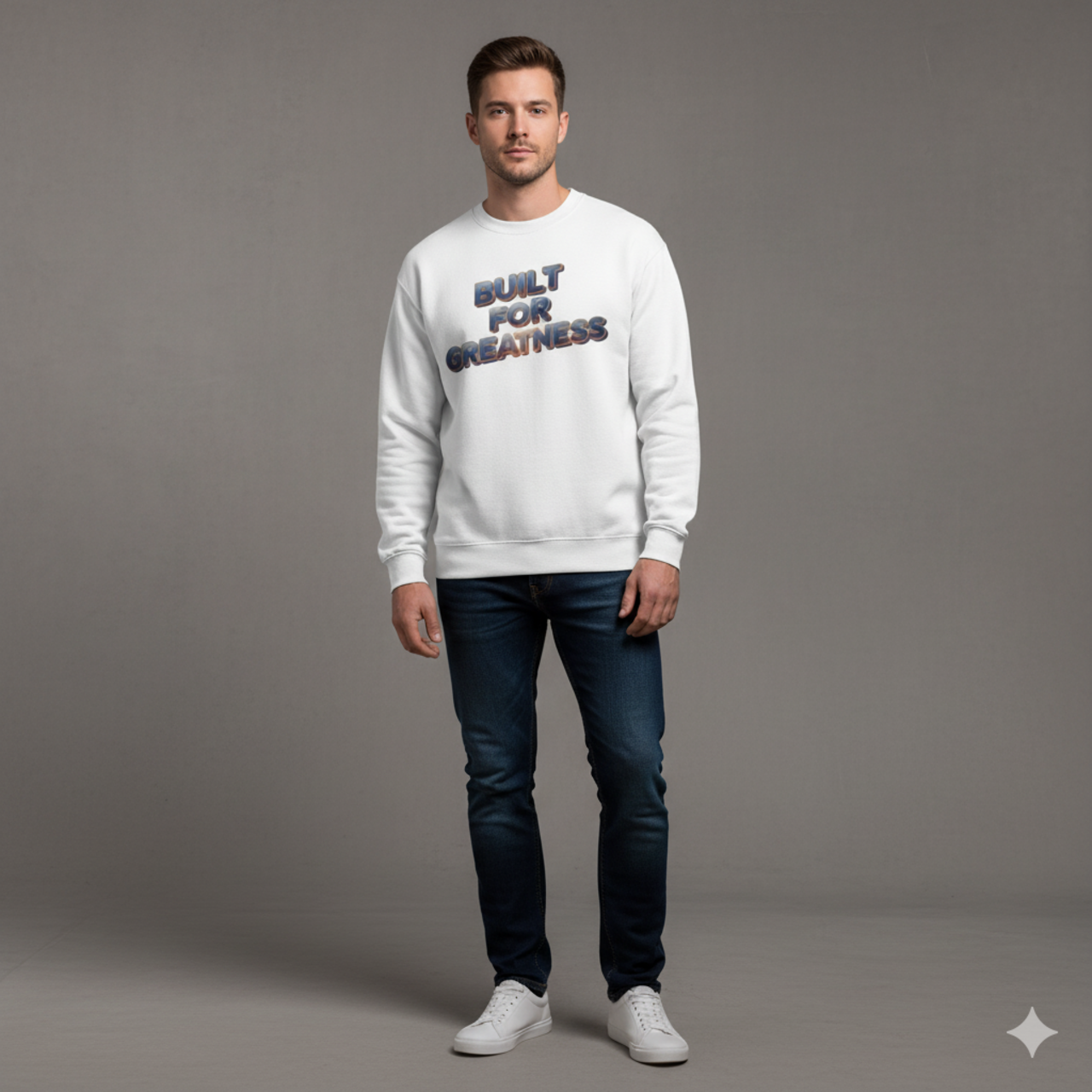 Built for Greatness Crewneck Sweatshirt product thumbnail image Built for Greatness Crewneck Sweatshirt product thumbnail image