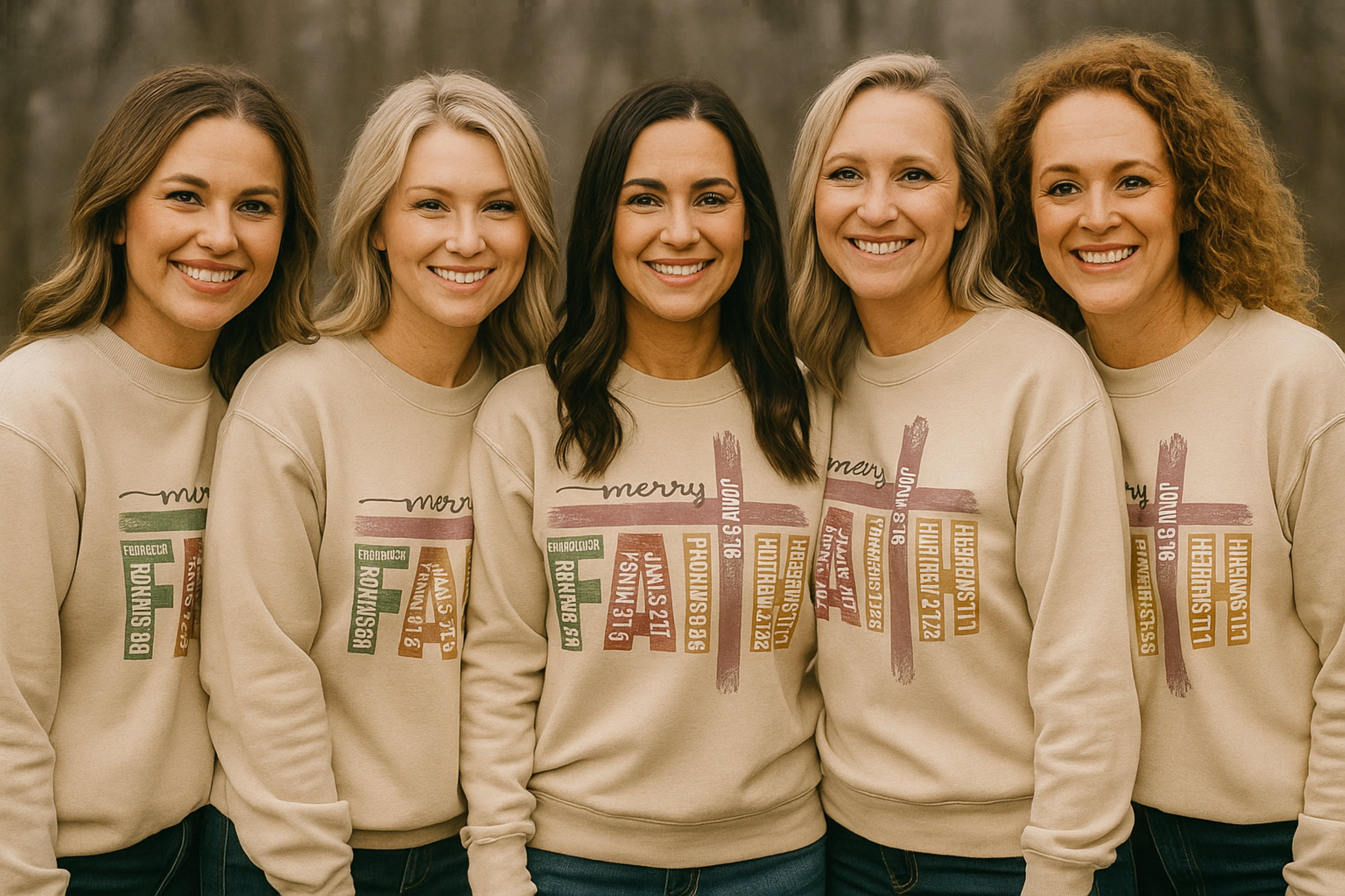 Faith Scripture Sweatshirt Faith Scripture Sweatshirt