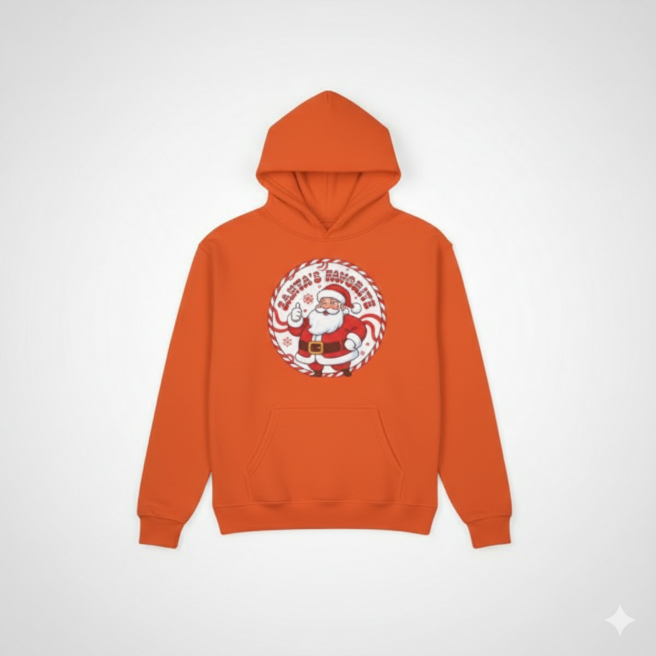 Youth Hoodie — Cute Santa Christmas Peppermint Graphic (“Santa’s Favorite”) product thumbnail image Youth Hoodie — Cute Santa Christmas Peppermint Graphic (“Santa’s Favorite”) product thumbnail image