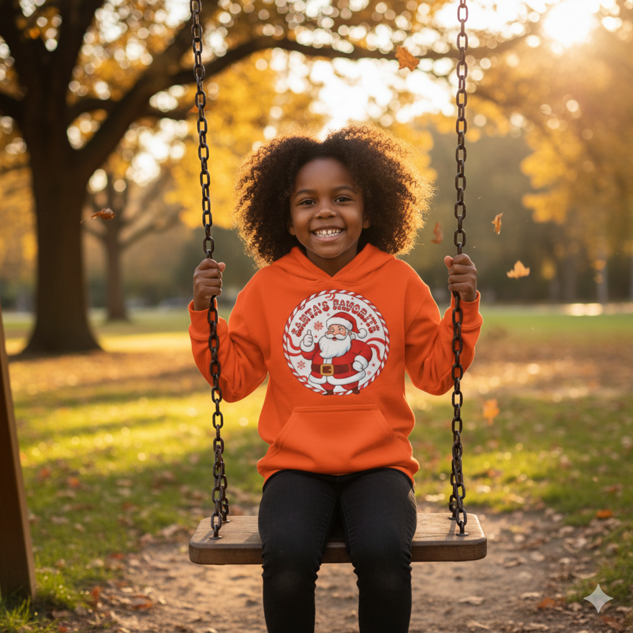 Youth Hoodie — Cute Santa Christmas Peppermint Graphic (“Santa’s Favorite”) product thumbnail image Youth Hoodie — Cute Santa Christmas Peppermint Graphic (“Santa’s Favorite”) product thumbnail image