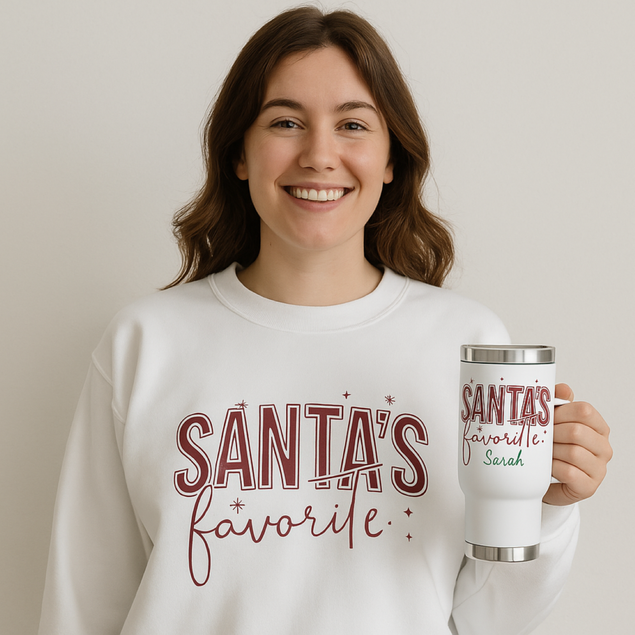 Santa's Favorite Crewneck Sweatshirt - Unisex Santa's Favorite Crewneck Sweatshirt - Unisex
