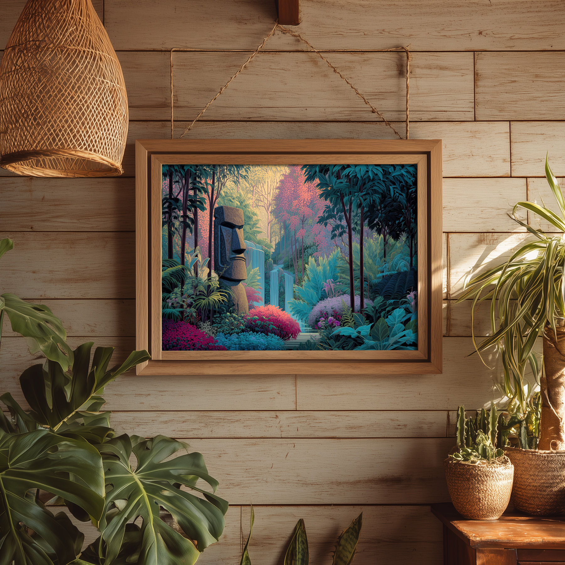 Jungle Tiki - Giclée Print product thumbnail image