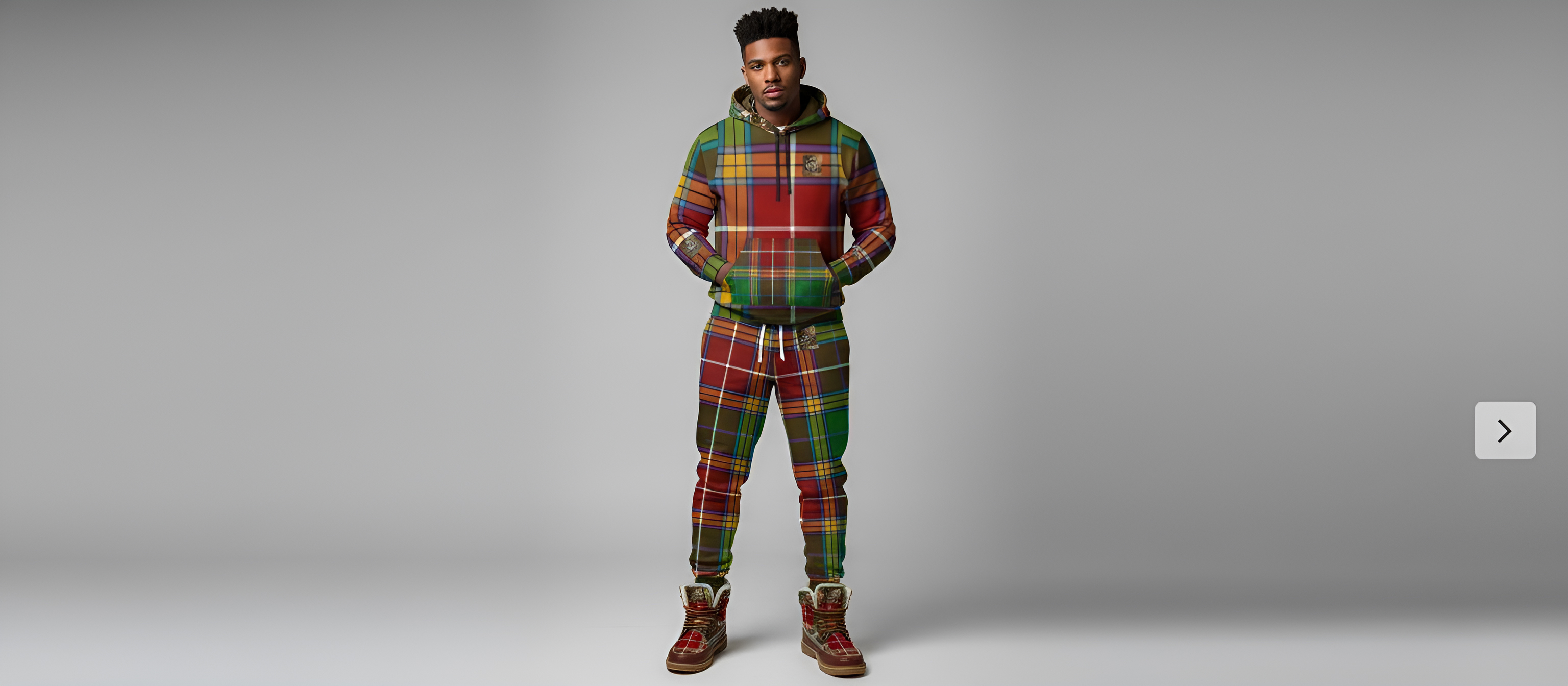 NOKOP Plaid Athletic Joggers product thumbnail image