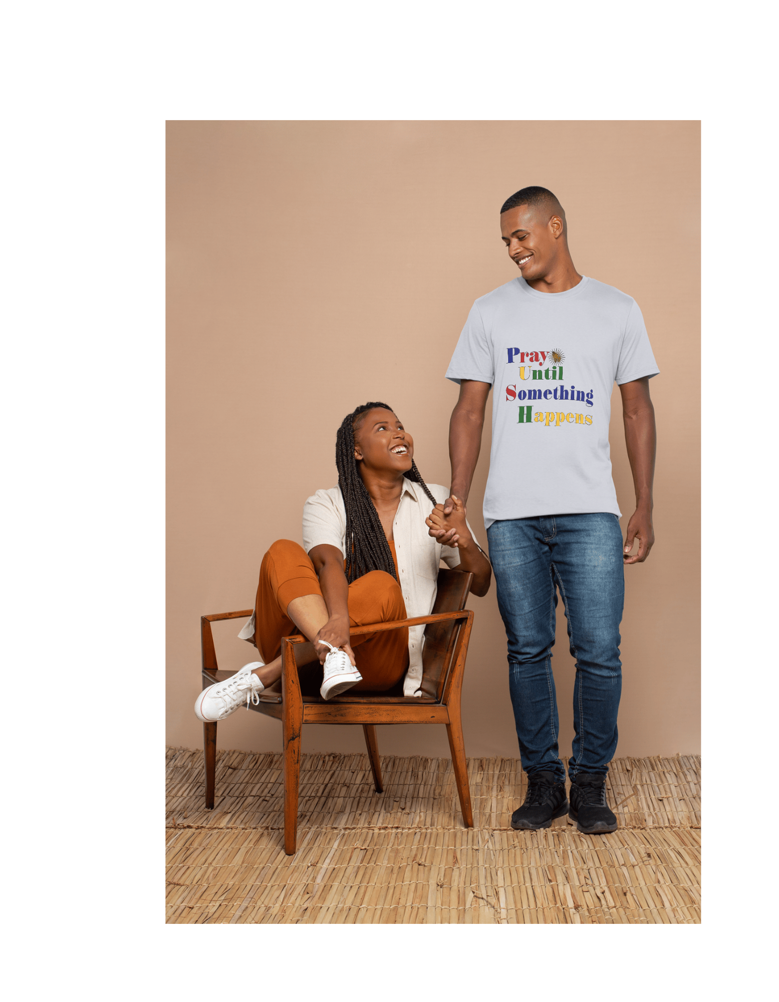 P.U.S.H. – Pray Until Something Happens | Christian Faith Shirt &amp; Sweatshirt product thumbnail image