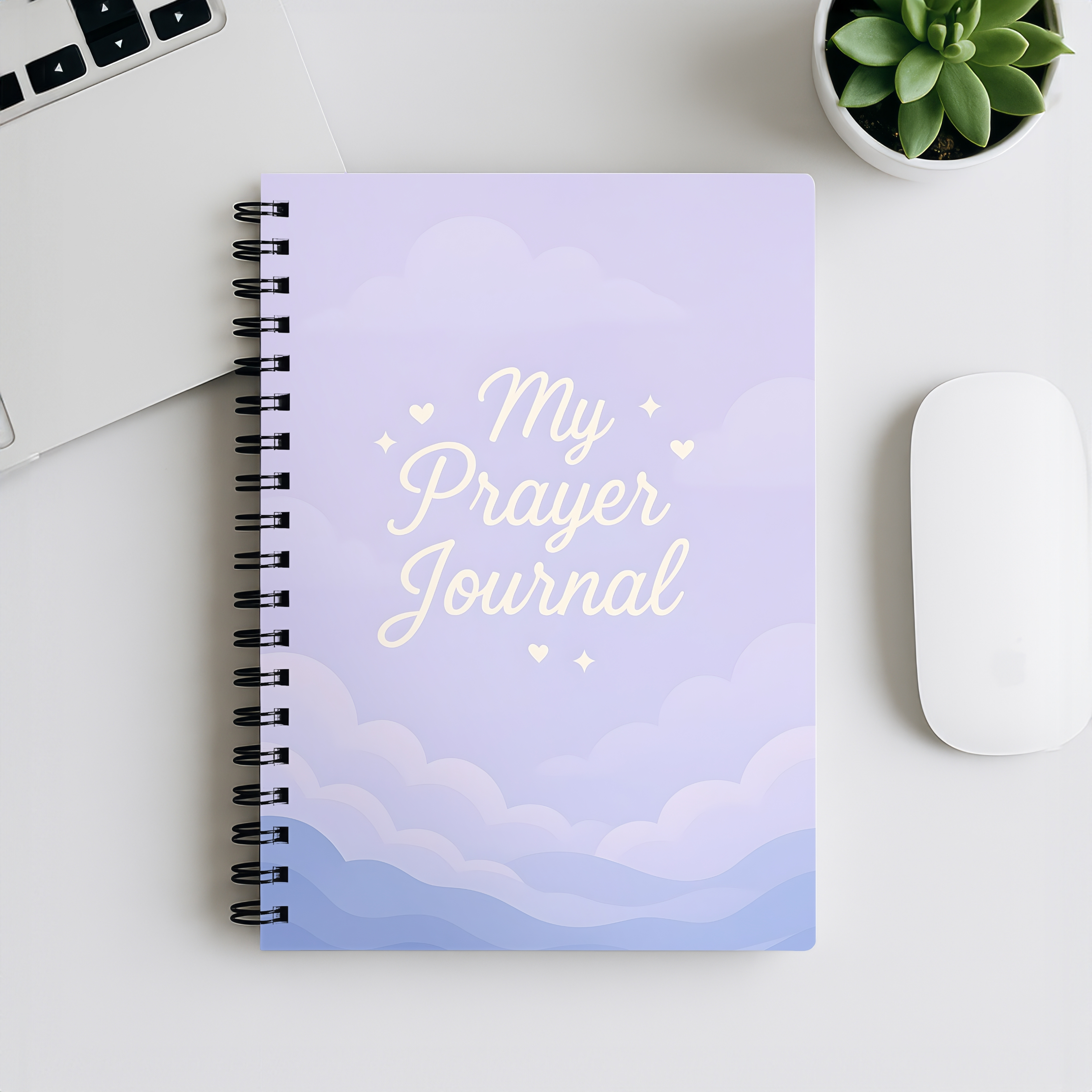 Prayer Journal Spiral Notebook My Prayer Journal" Ruled Notebook for Faith &amp; Reflection product thumbnail image