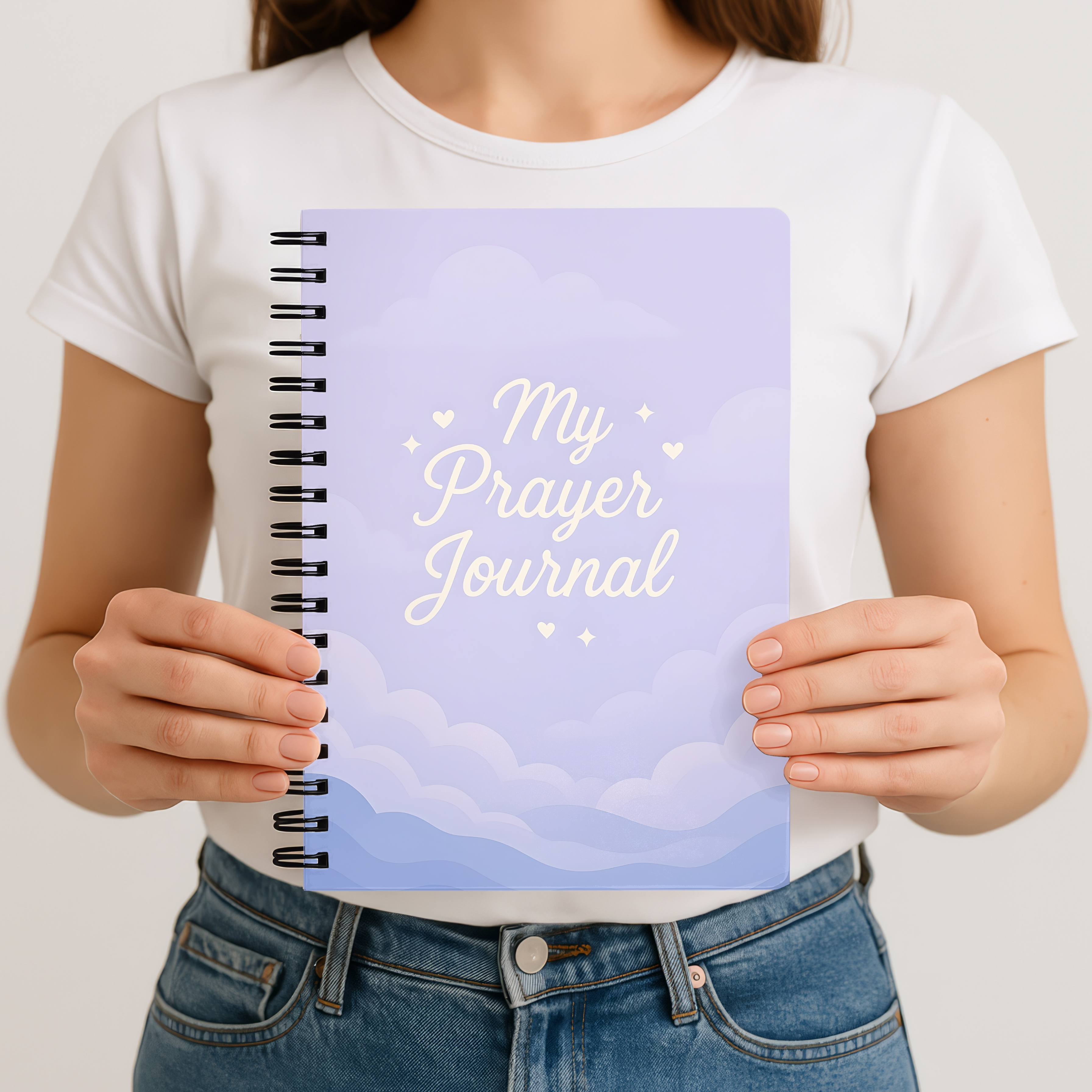 Prayer Journal Spiral Notebook My Prayer Journal" Ruled Notebook for Faith & Reflection product thumbnail image Prayer Journal Spiral Notebook My Prayer Journal" Ruled Notebook for Faith & Reflection product thumbnail image