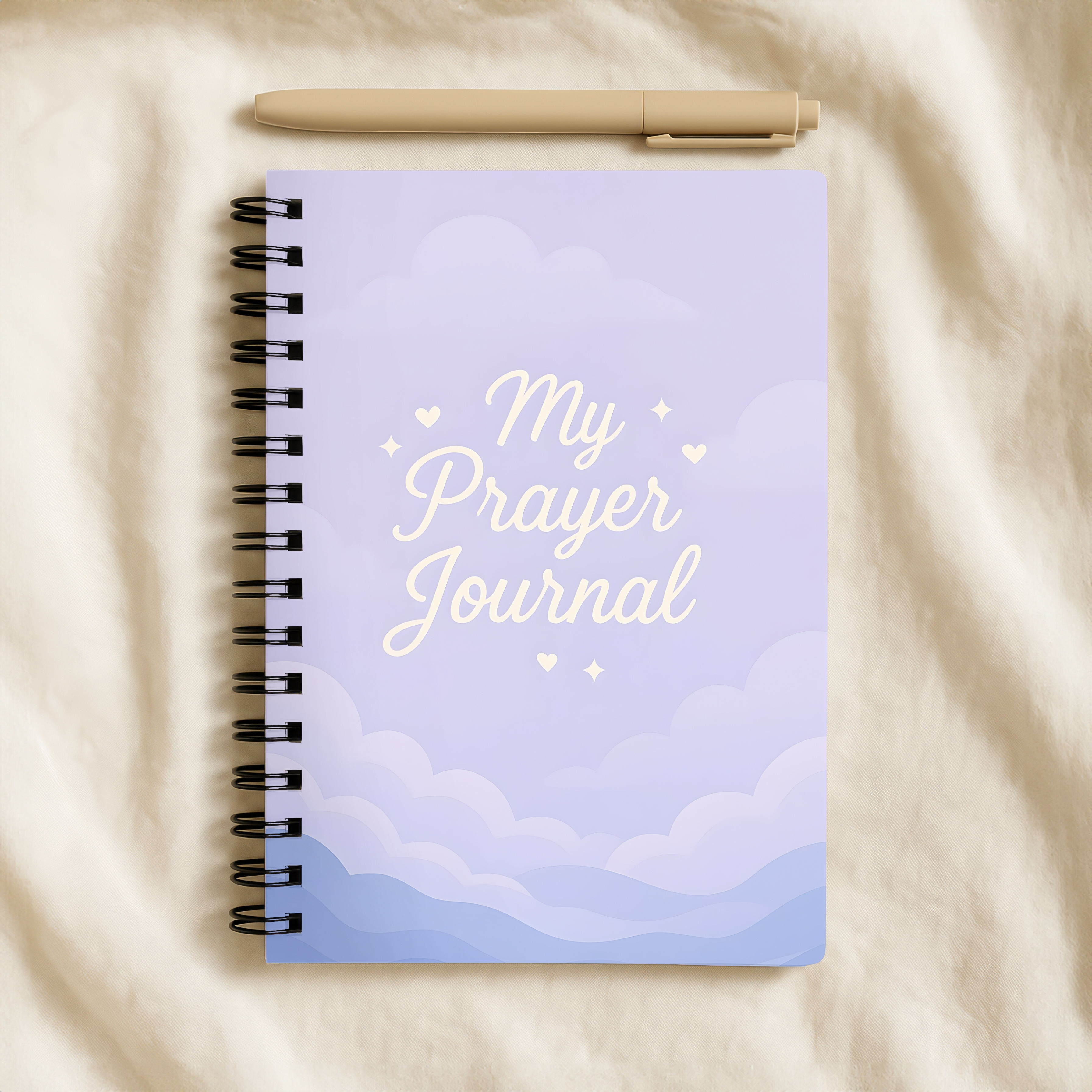 Prayer Journal Spiral Notebook My Prayer Journal" Ruled Notebook for Faith & Reflection product thumbnail image Prayer Journal Spiral Notebook My Prayer Journal" Ruled Notebook for Faith & Reflection product thumbnail image
