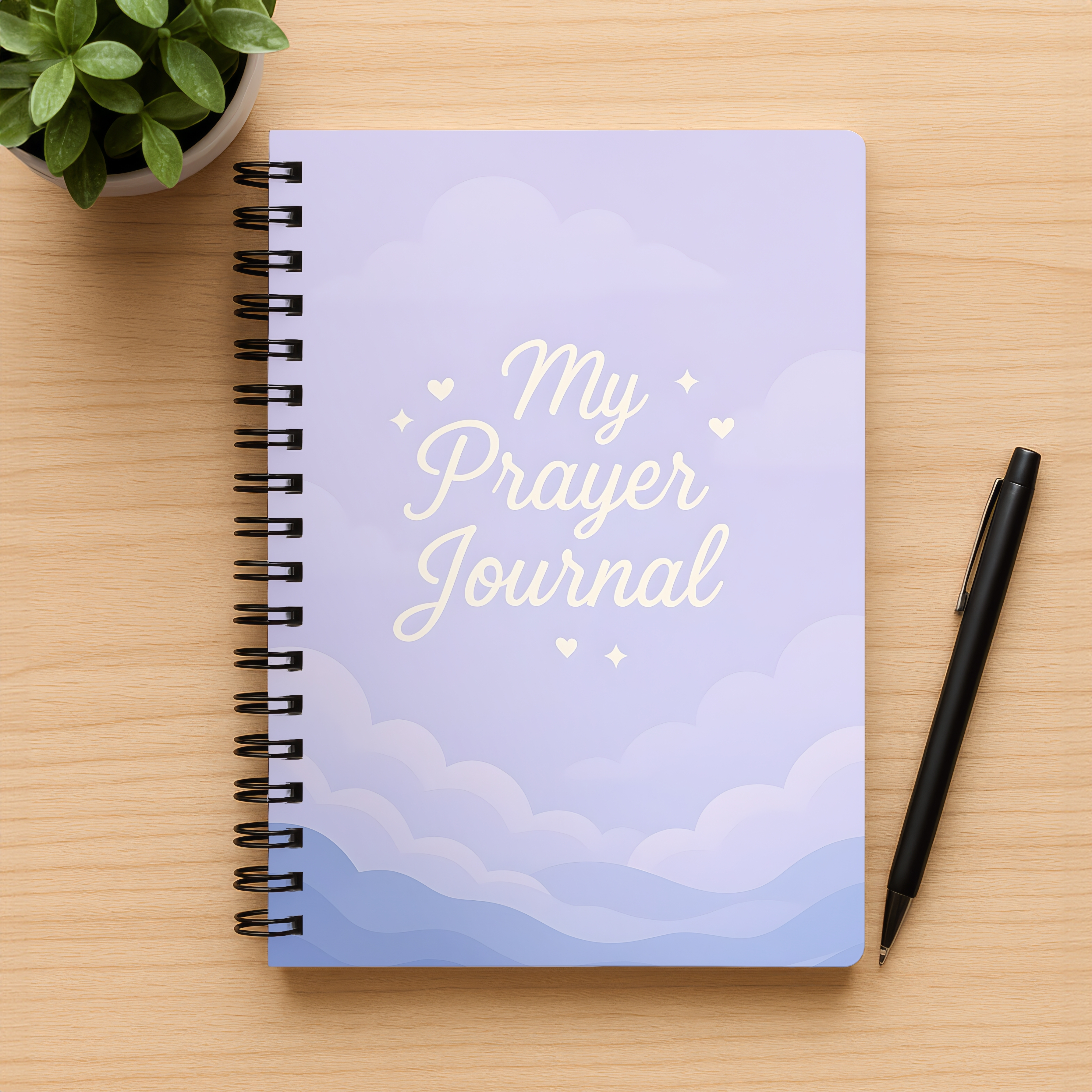 Prayer Journal Spiral Notebook My Prayer Journal" Ruled Notebook for Faith &amp; Reflection product thumbnail image