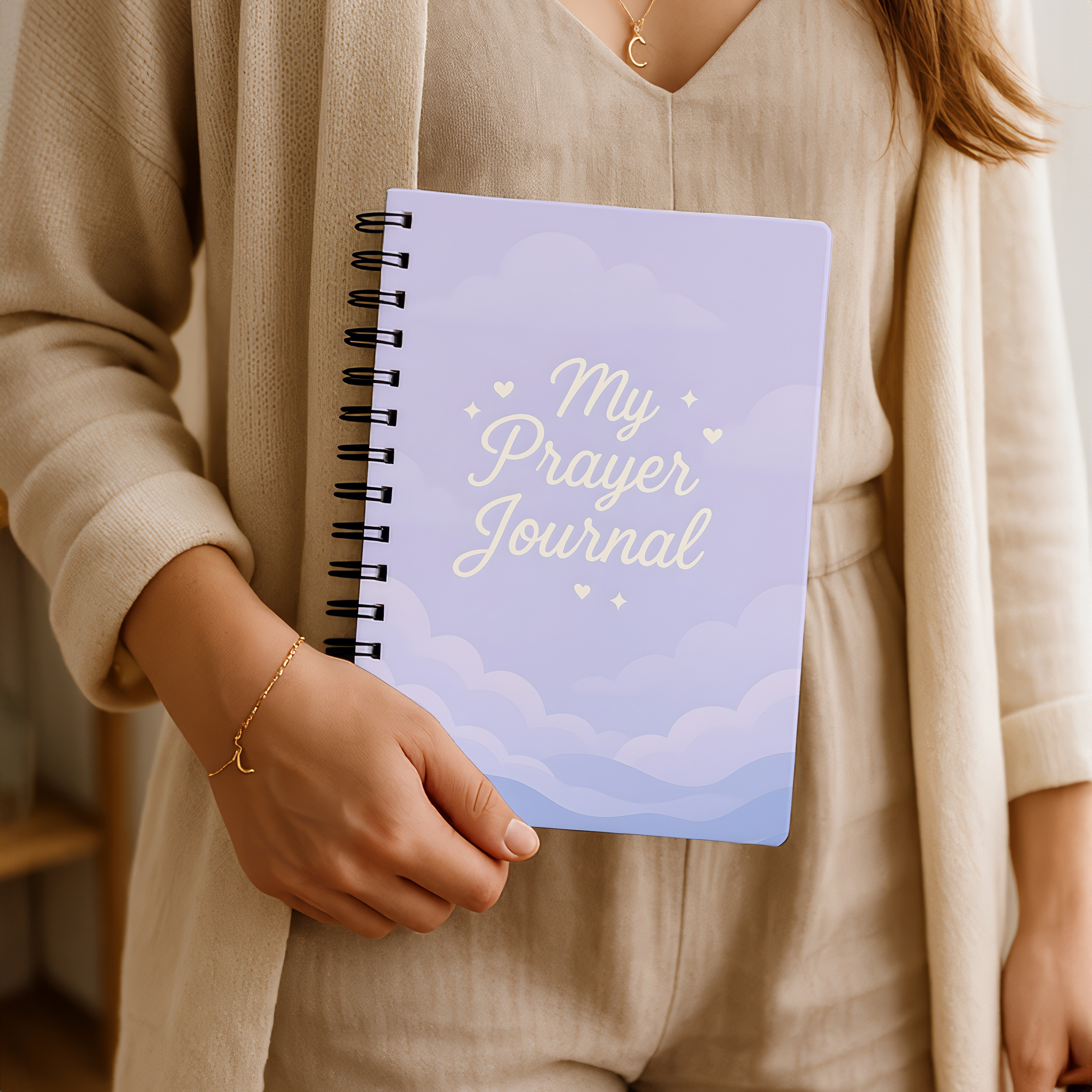 Prayer Journal Spiral Notebook My Prayer Journal" Ruled Notebook for Faith & Reflection product thumbnail image Prayer Journal Spiral Notebook My Prayer Journal" Ruled Notebook for Faith & Reflection product thumbnail image