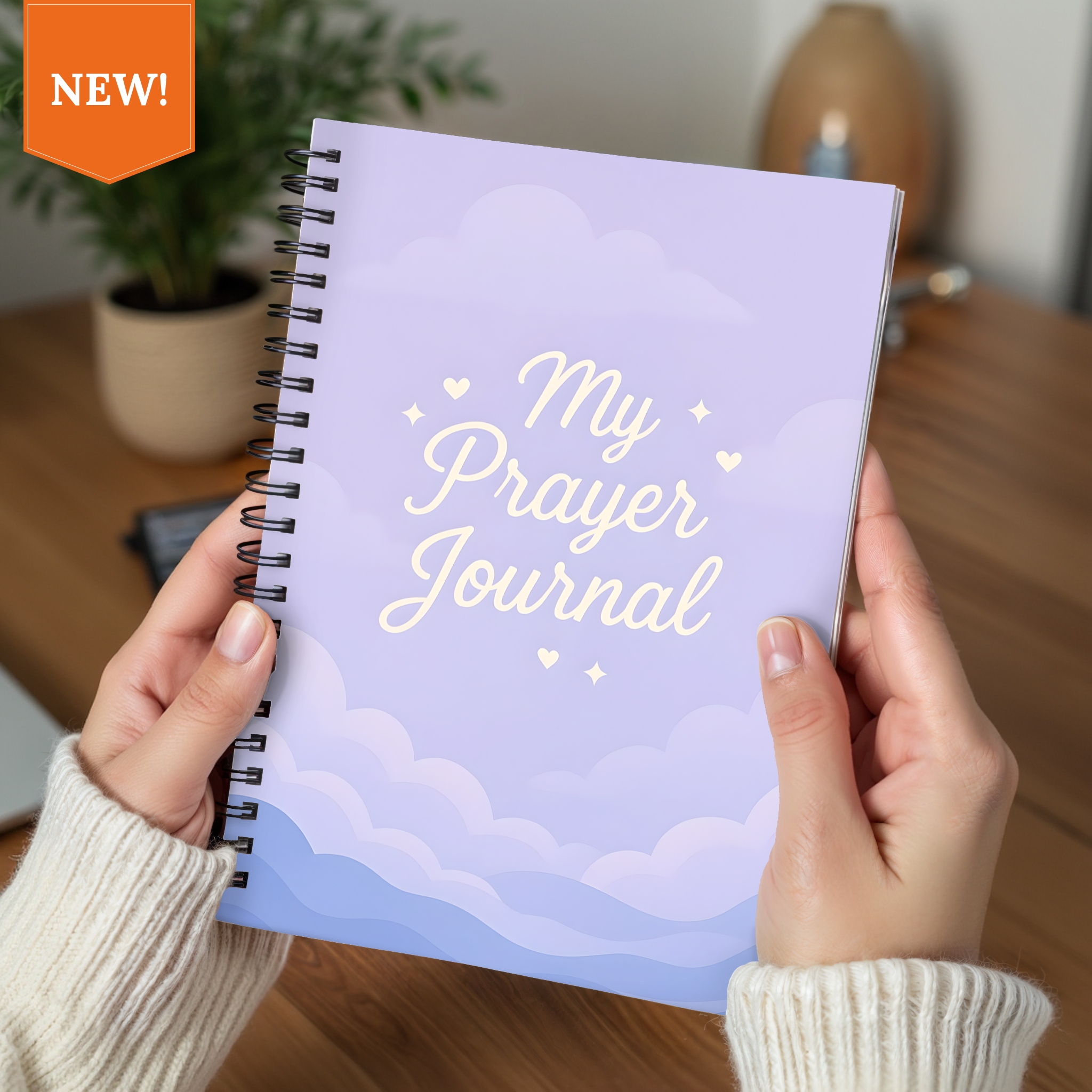 Prayer Journal Spiral Notebook My Prayer Journal" Ruled Notebook for Faith & Reflection product thumbnail image Prayer Journal Spiral Notebook My Prayer Journal" Ruled Notebook for Faith & Reflection product thumbnail image
