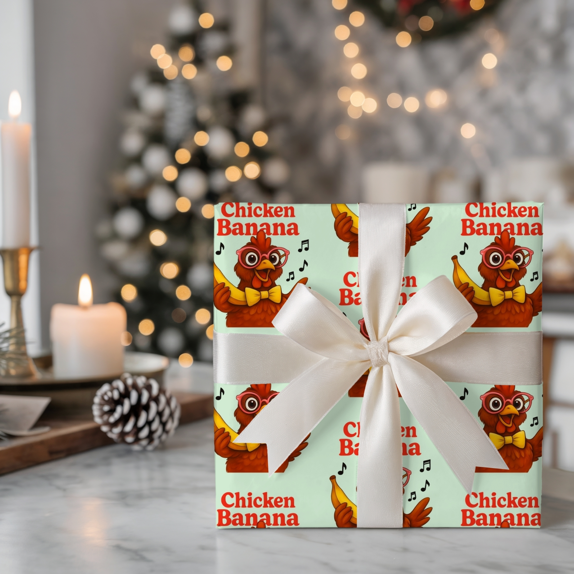 Chicken Bandana Wrapping Paper – Cute Rooster Pattern Gift Wrap for Farm Lovers, Country Kitchen, Thanksgiving & Birthday product thumbnail image Chicken Bandana Wrapping Paper – Cute Rooster Pattern Gift Wrap for Farm Lovers, Country Kitchen, Thanksgiving & Birthday product thumbnail image