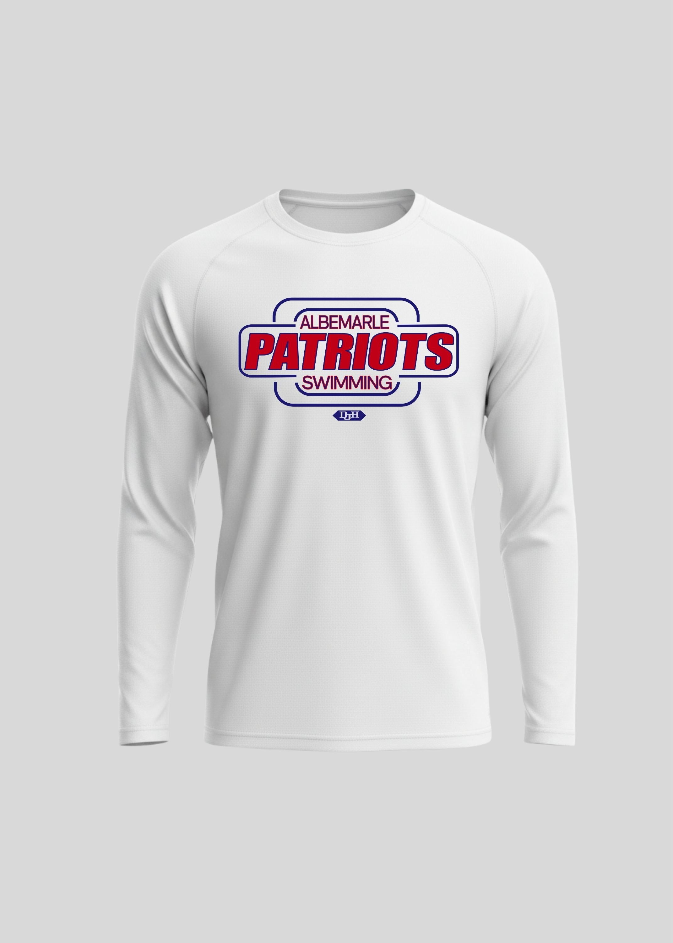 DJH APPAREL |Albemarle Swimming Frames Long Sleeve T-shirt product thumbnail image