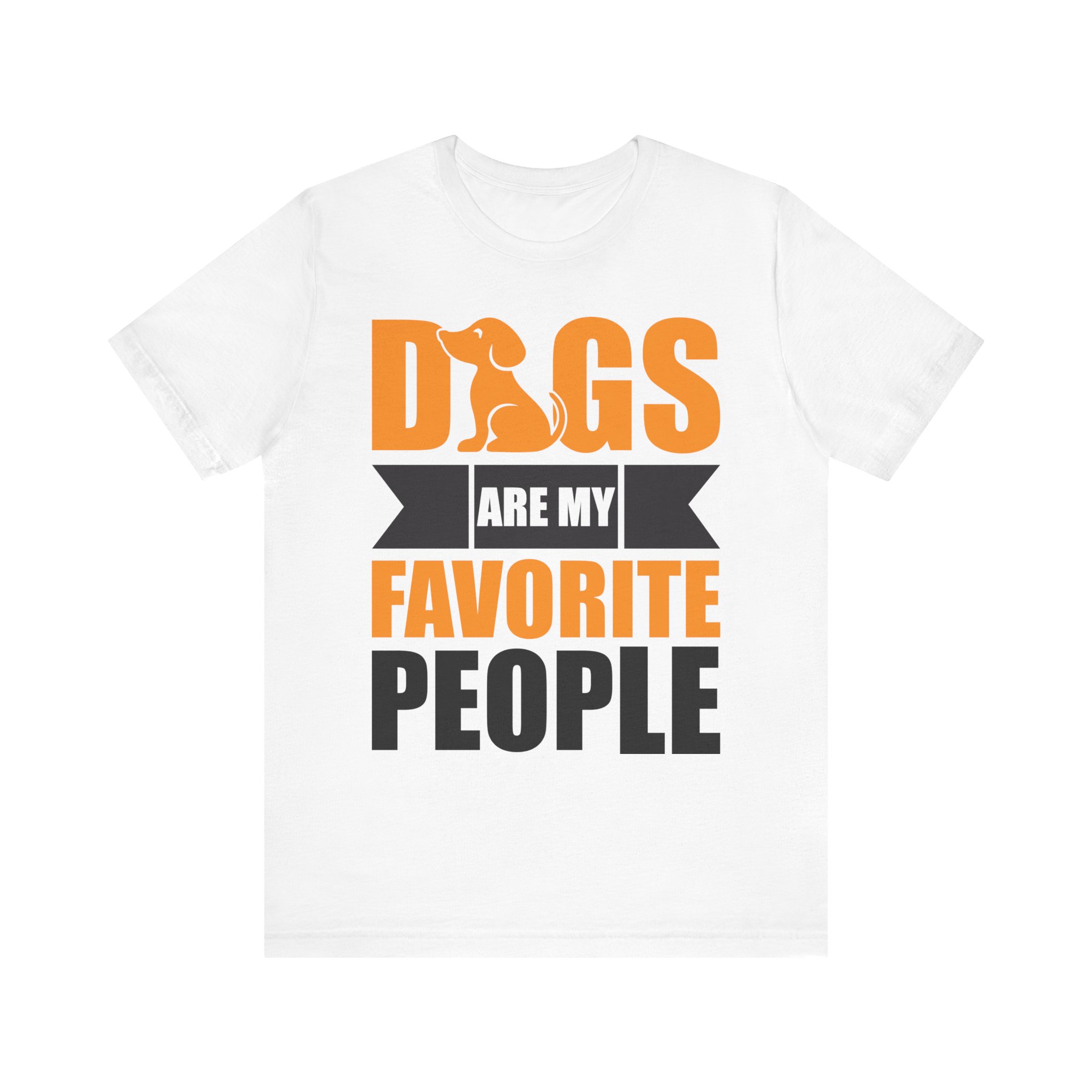 Funny Quote "Dogs are my Favorite People" T shirt  product thumbnail image