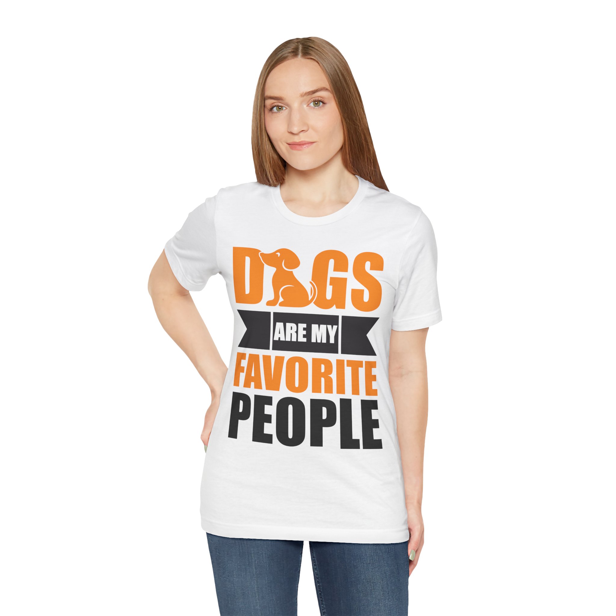 Funny Quote "Dogs are my Favorite People" T shirt  product thumbnail image