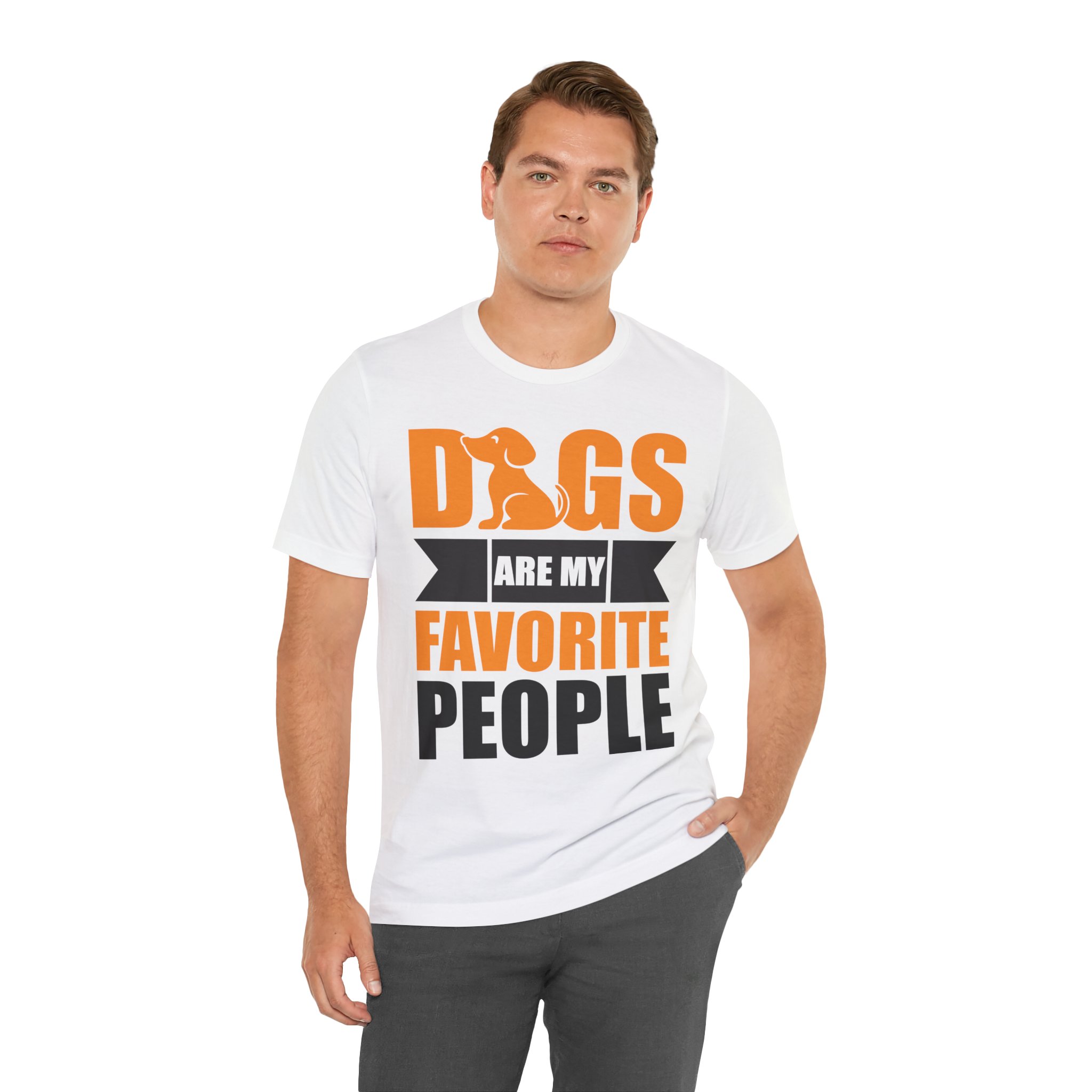 Funny Quote "Dogs are my Favorite People" T shirt  product thumbnail image
